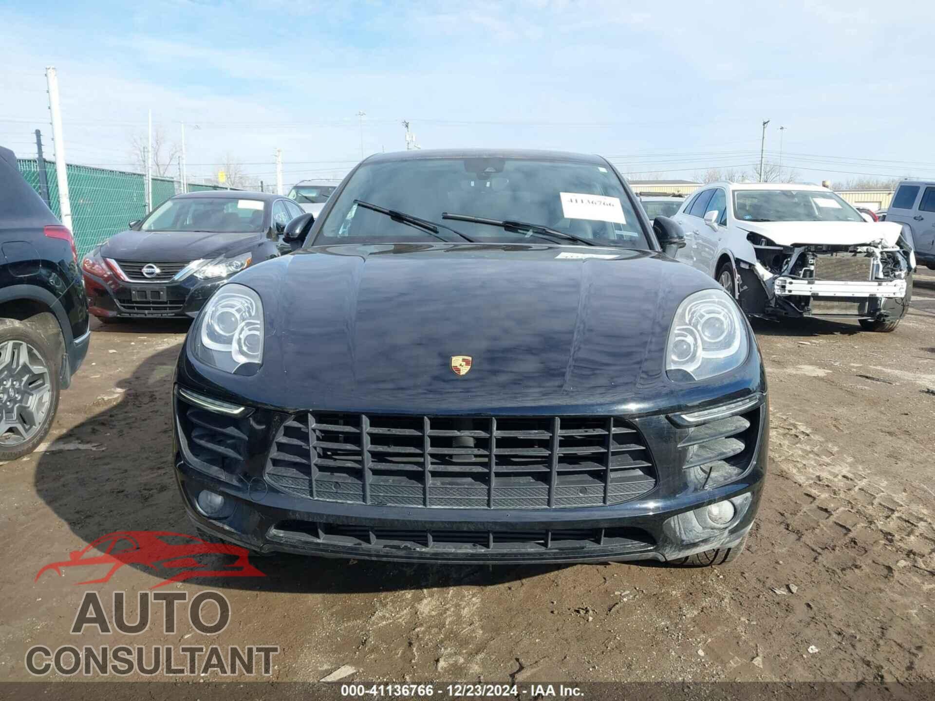 PORSCHE MACAN 2017 - WP1AA2A53HLB03199