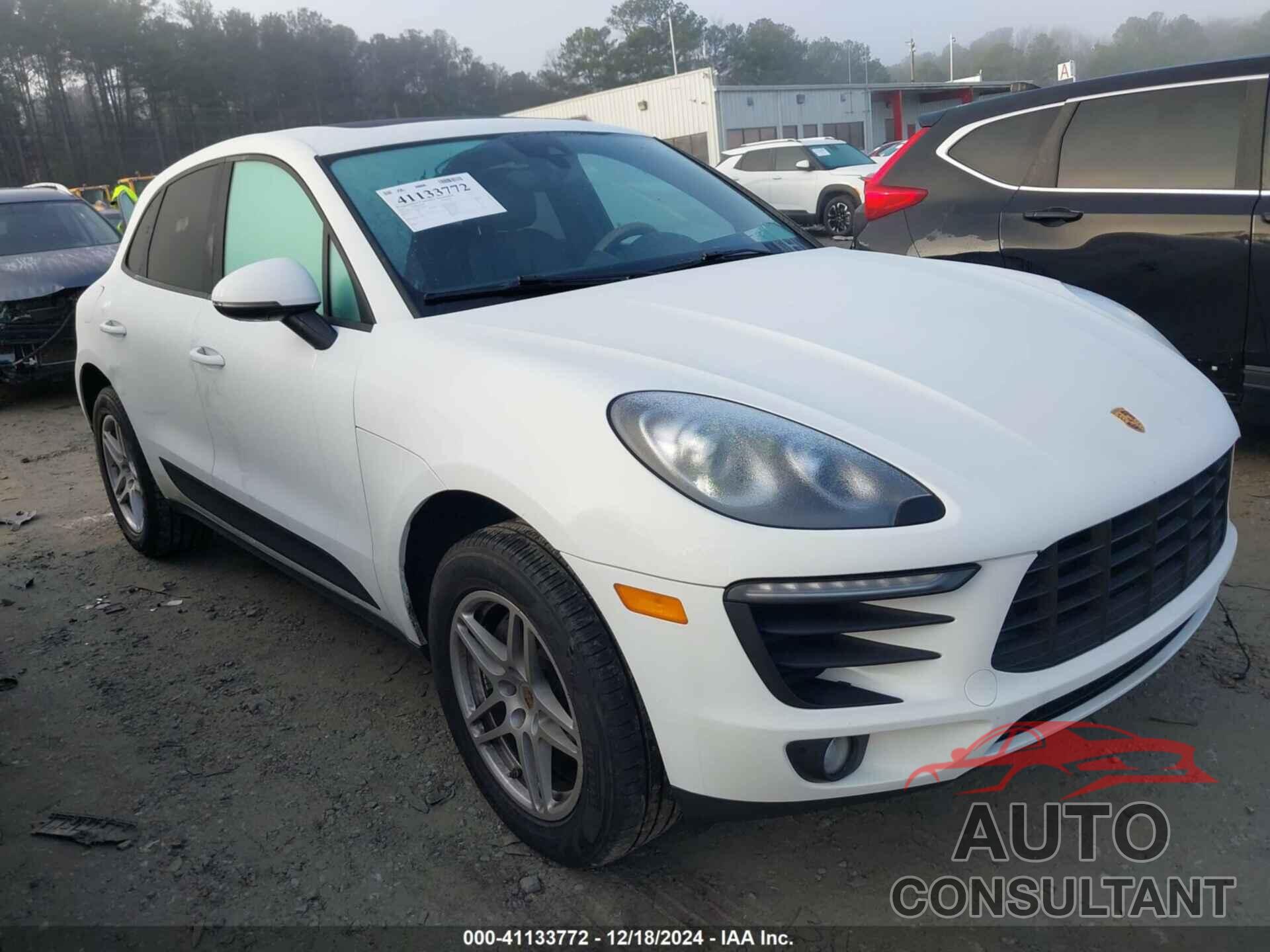 PORSCHE MACAN 2017 - WP1AA2A50HLB82749