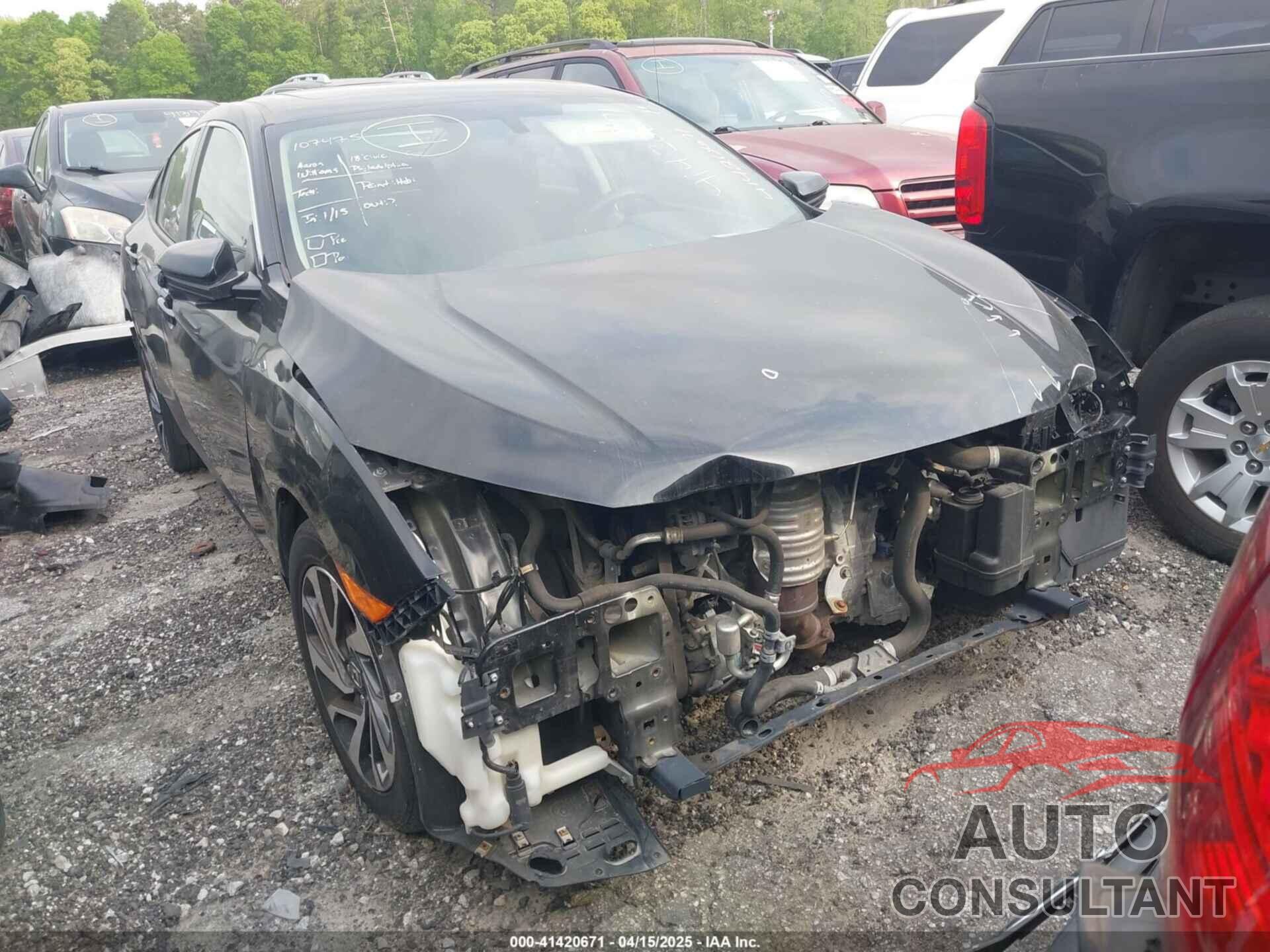 HONDA CIVIC 2018 - 2HGFC2F73JH528034