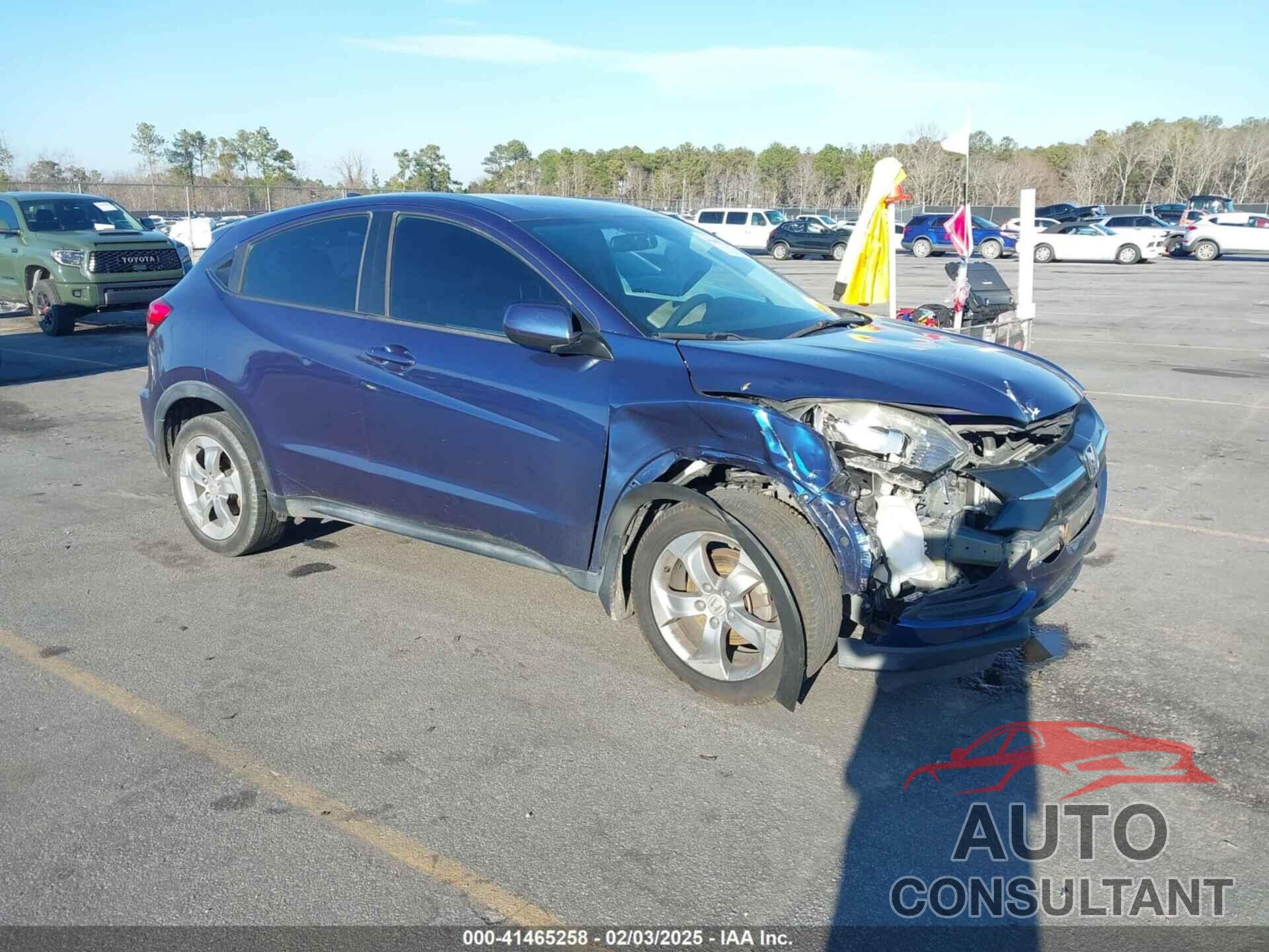 HONDA HR-V 2016 - 3CZRU5H33GM756253