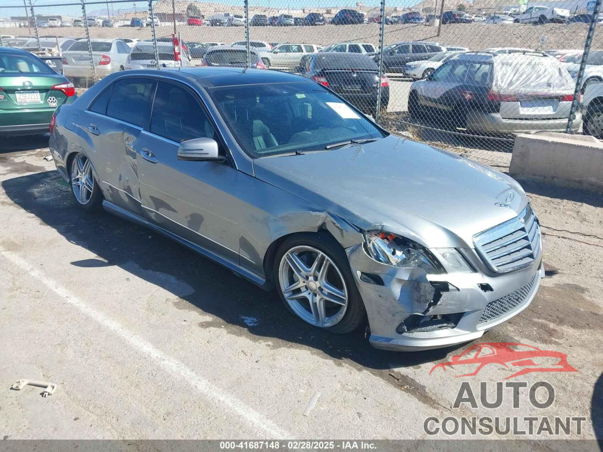 MERCEDES-BENZ E 550 2011 - WDDHF7CB9BA440728