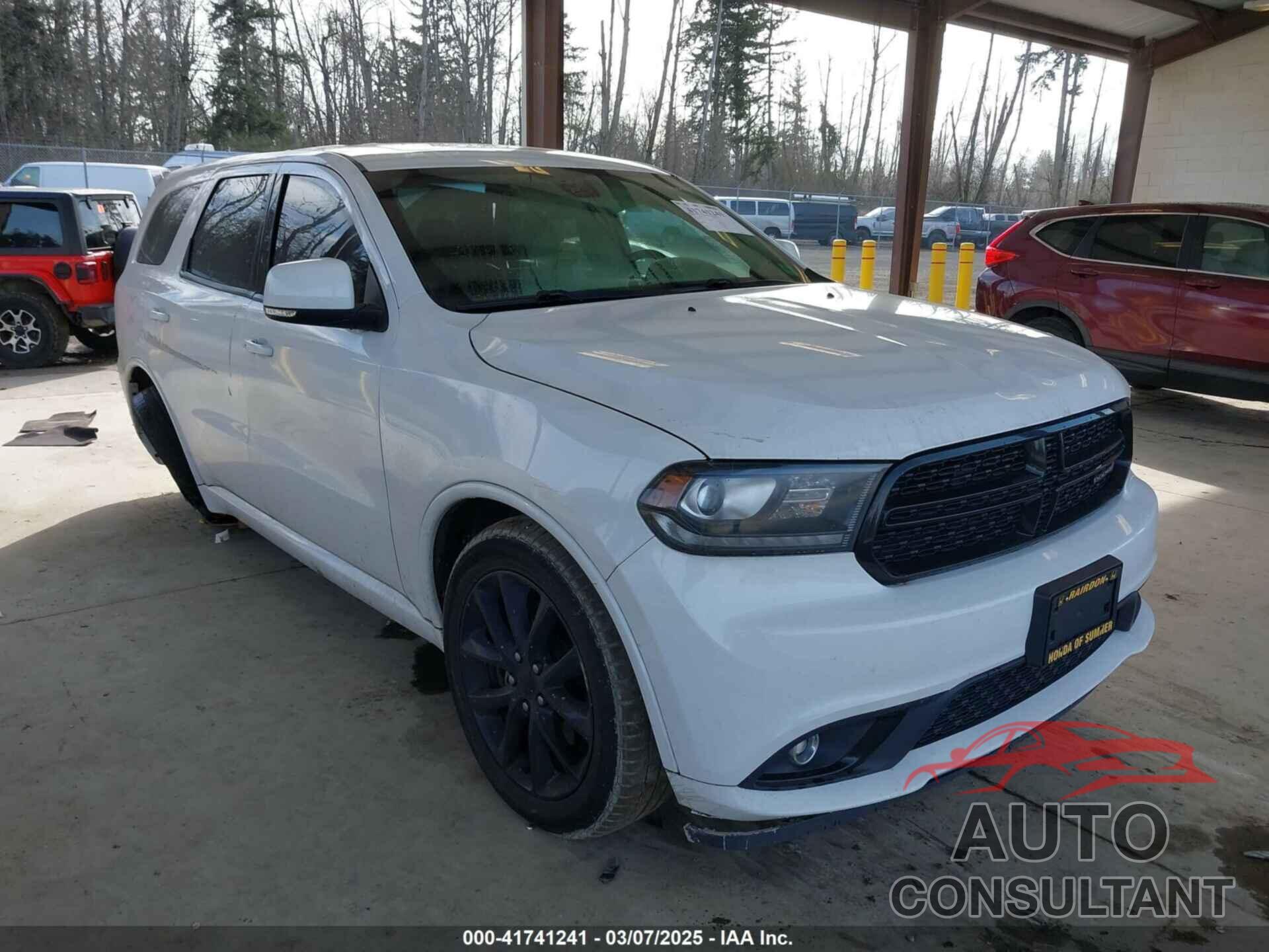 DODGE DURANGO 2017 - 1C4SDJCT1HC858919