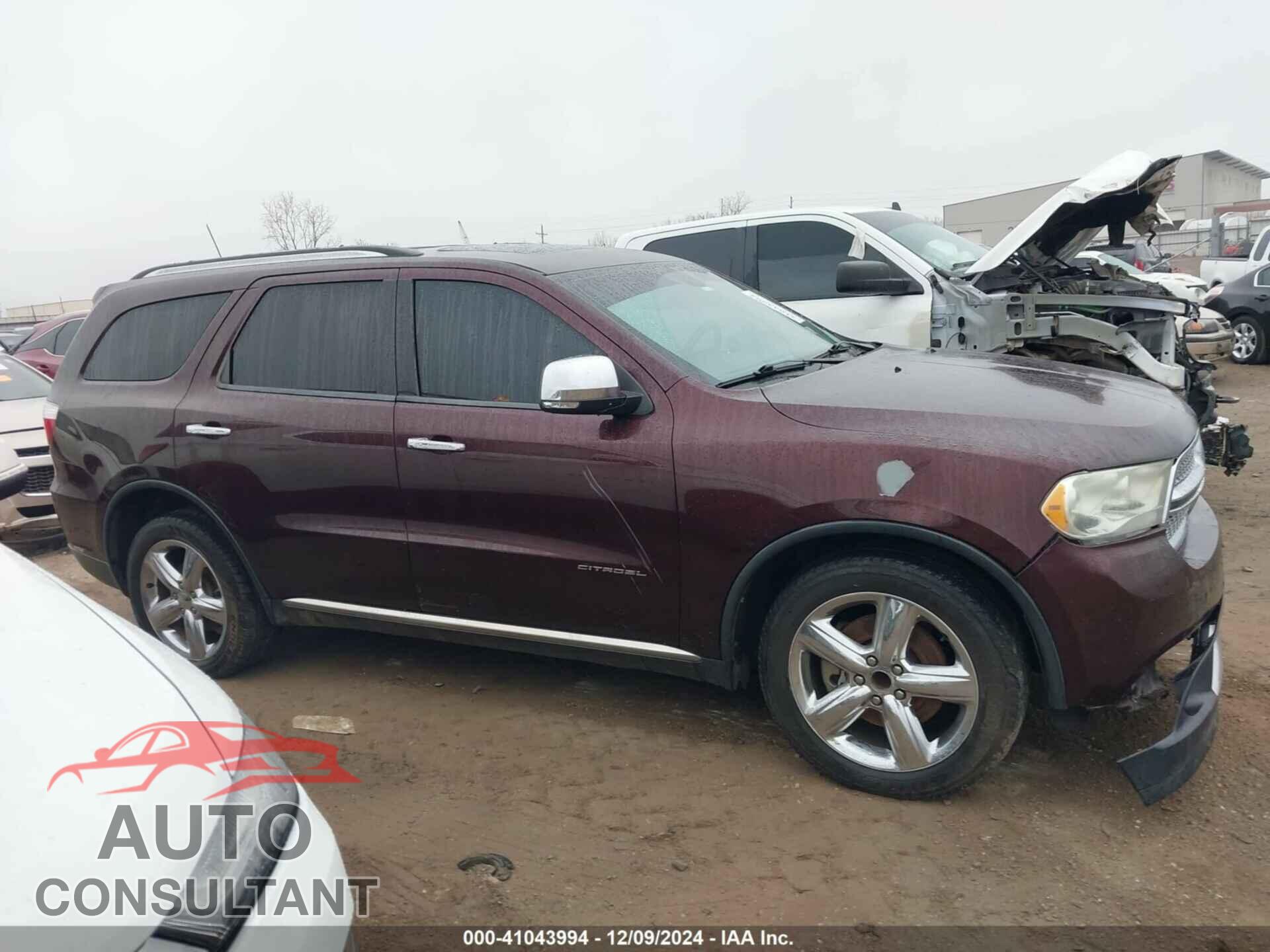 DODGE DURANGO 2012 - 1C4RDHEGXCC257282