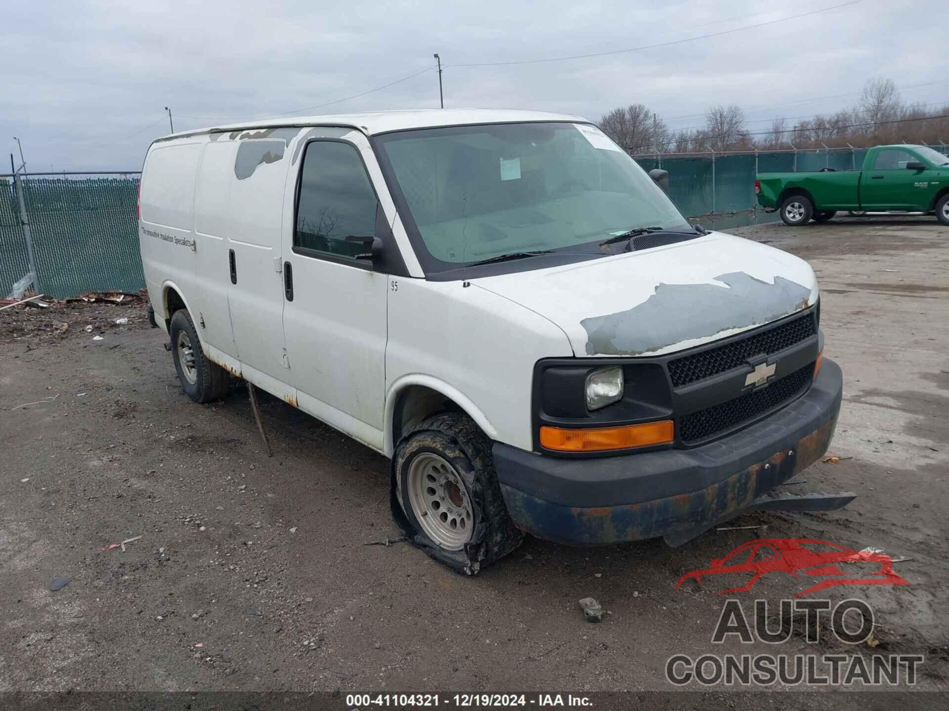 CHEVROLET EXPRESS 2500 2010 - 1GCZGFDA5A1136533