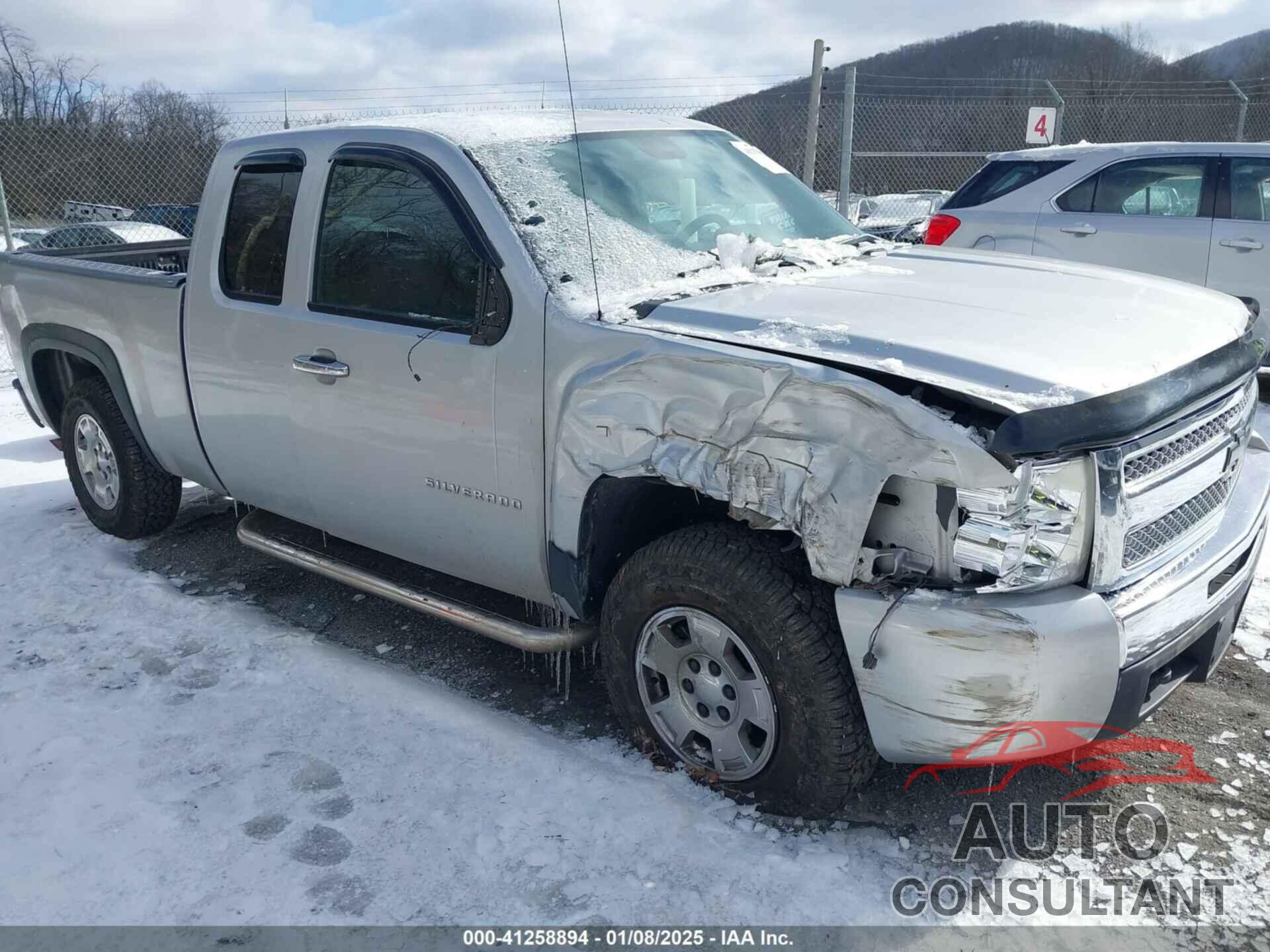 CHEVROLET SILVERADO 1500 2010 - 1GCSKSE30AZ186718