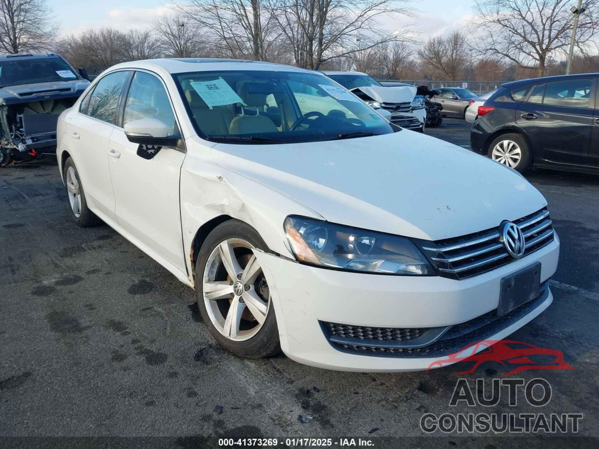 VOLKSWAGEN PASSAT 2013 - 1VWBP7A3XDC054803