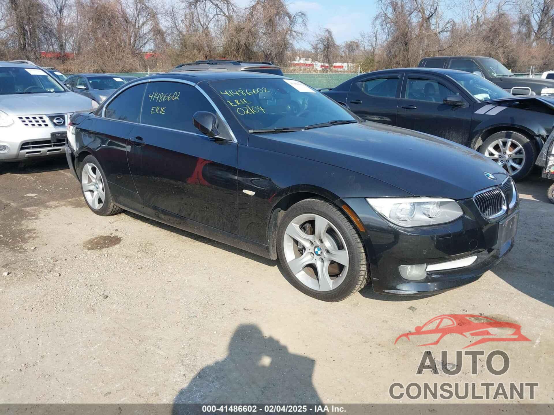 BMW 335I 2013 - WBADX7C52DJ590132