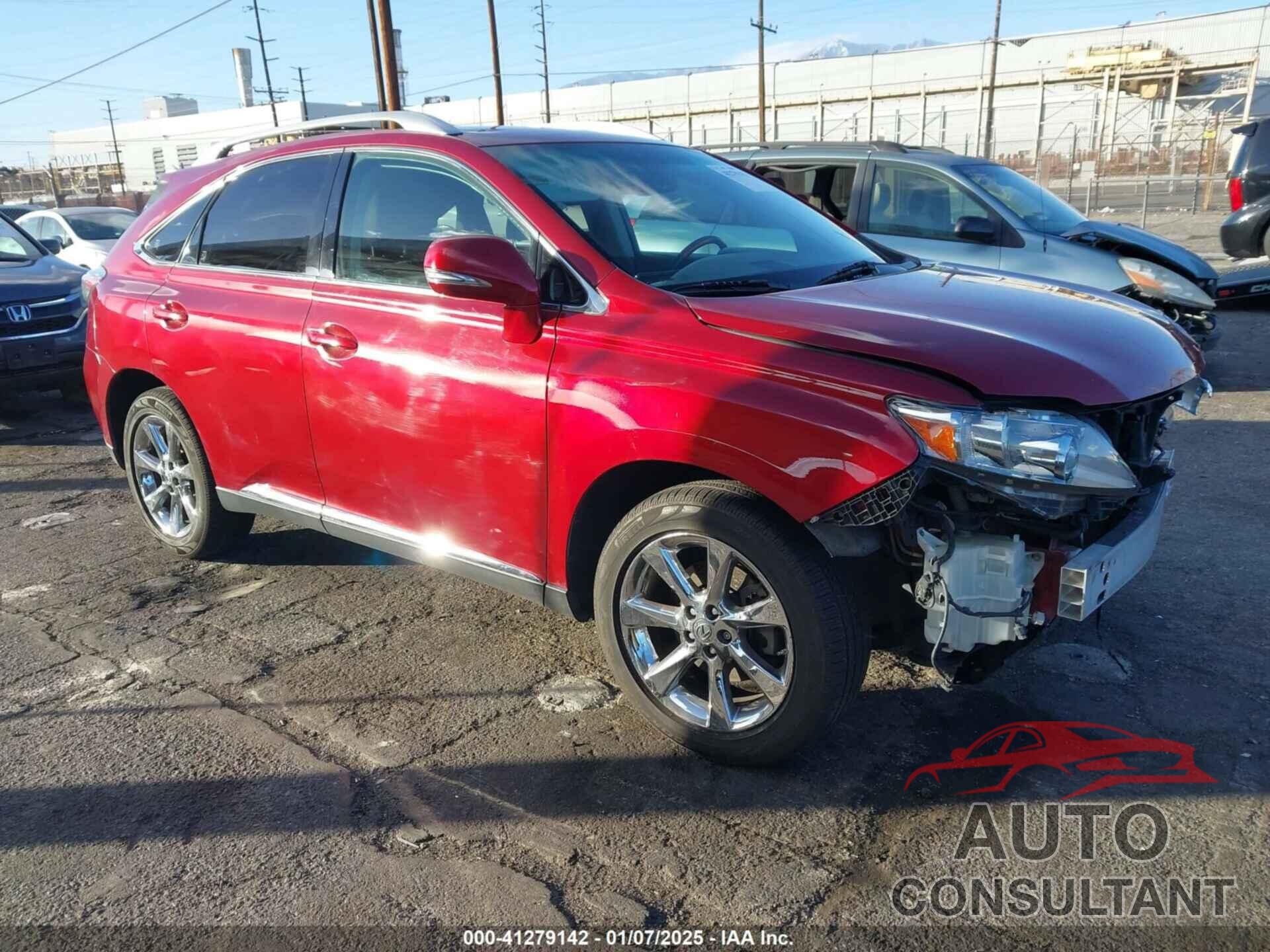LEXUS RX 350 2010 - JTJBK1BA4A2410656