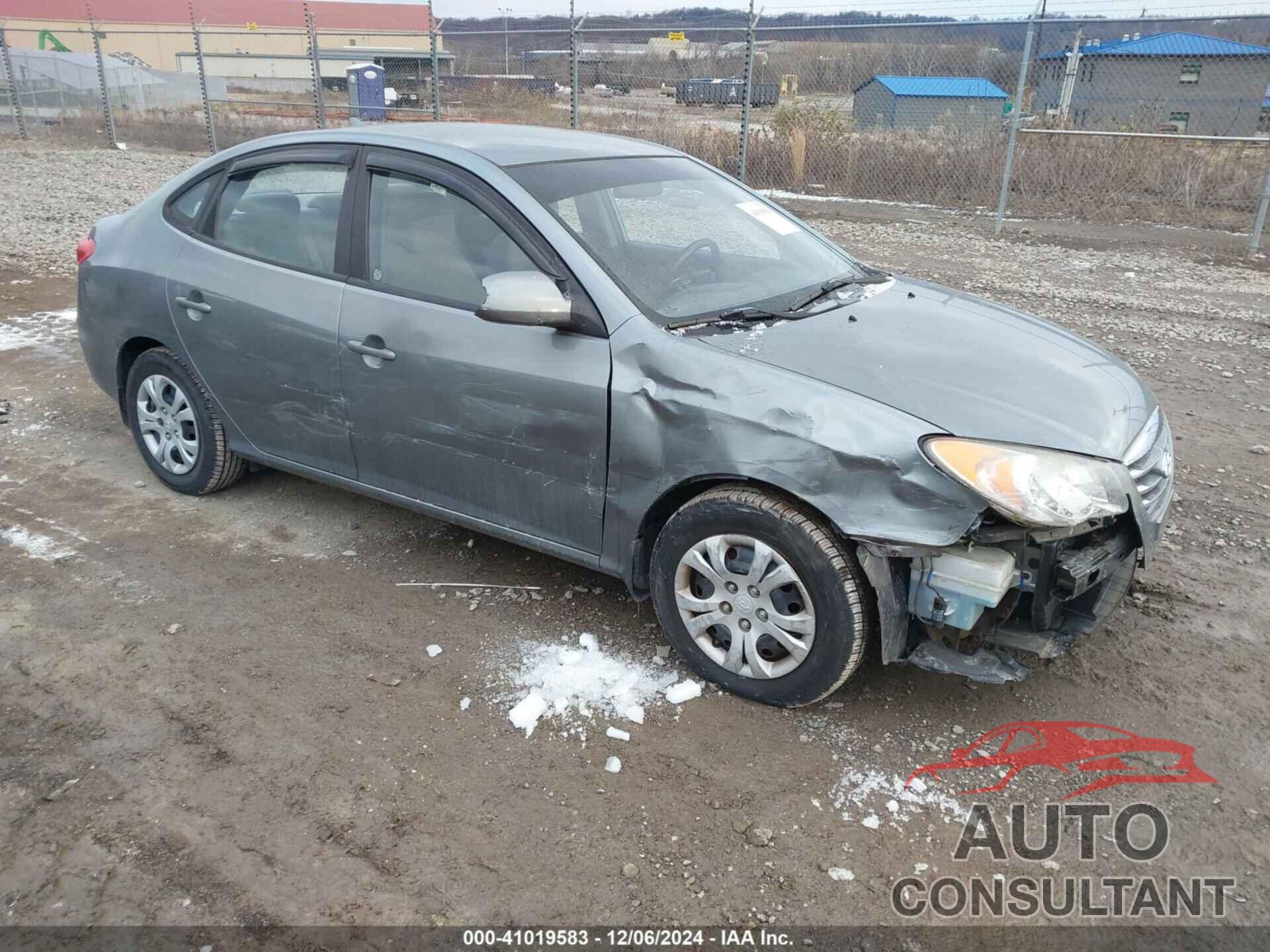 HYUNDAI ELANTRA 2010 - KMHDU4AD6AU919571