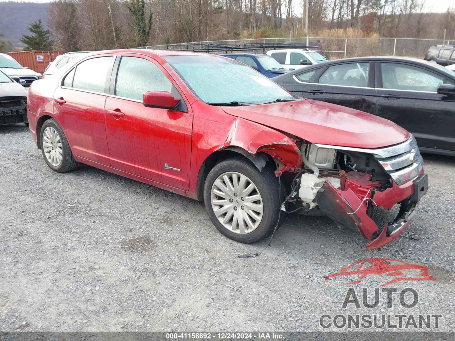 FORD FUSION HYBRID 2012 - 3FADP0L30CR235625