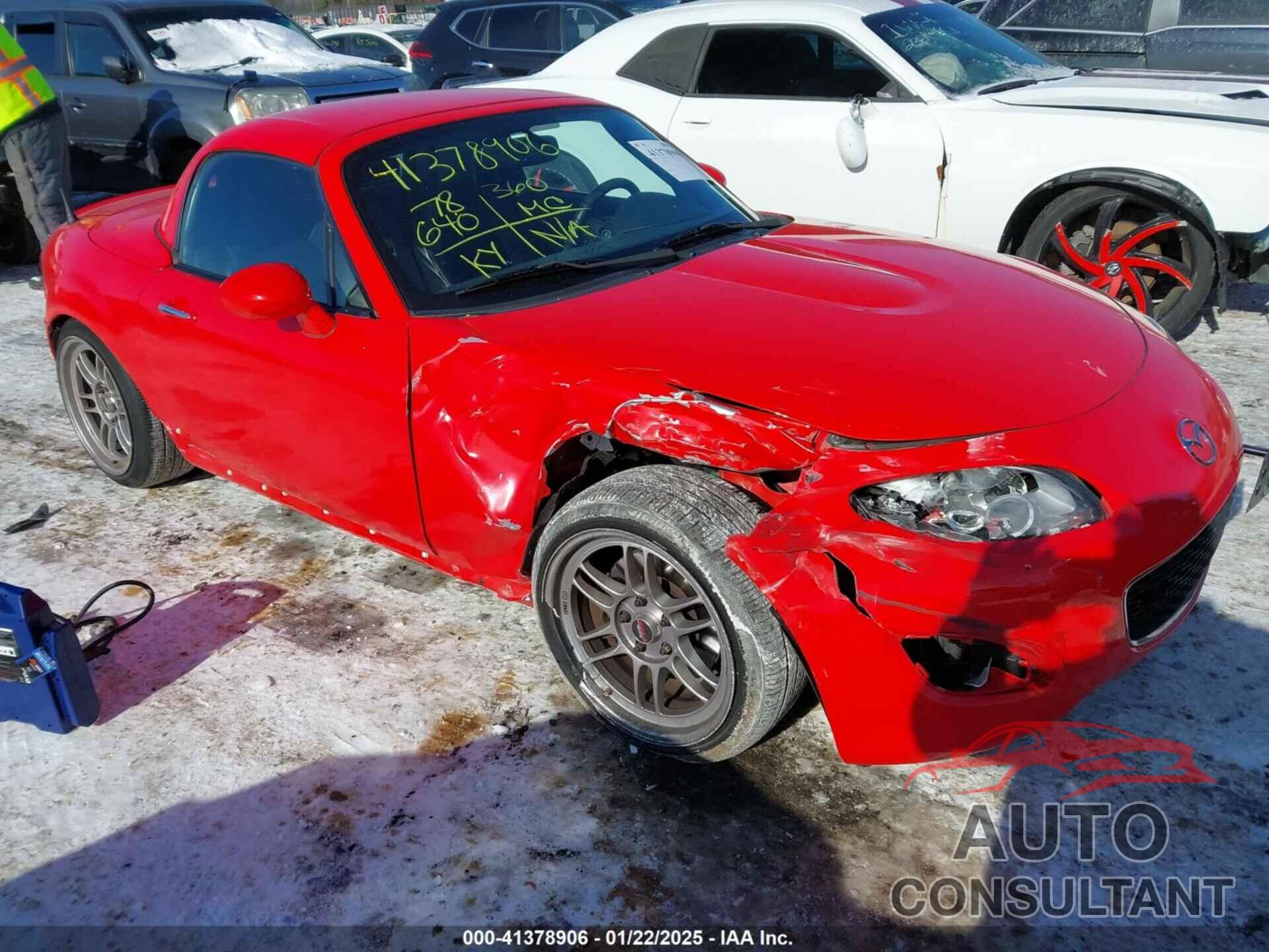 MAZDA MX-5 MIATA 2012 - JM1NC2PF9C0220289