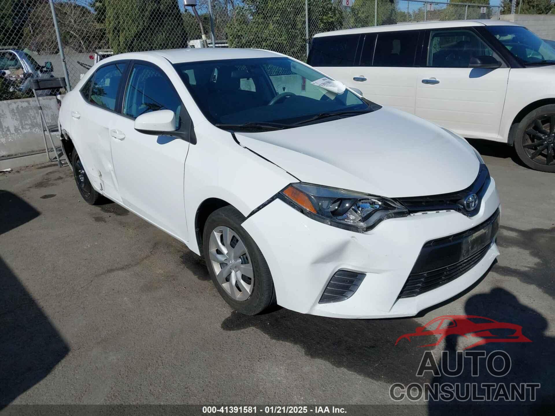 TOYOTA COROLLA 2016 - 5YFBURHE5GP548996