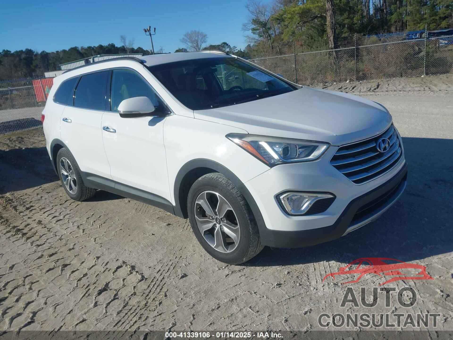 HYUNDAI SANTA FE 2013 - KM8SN4HF3DU013748