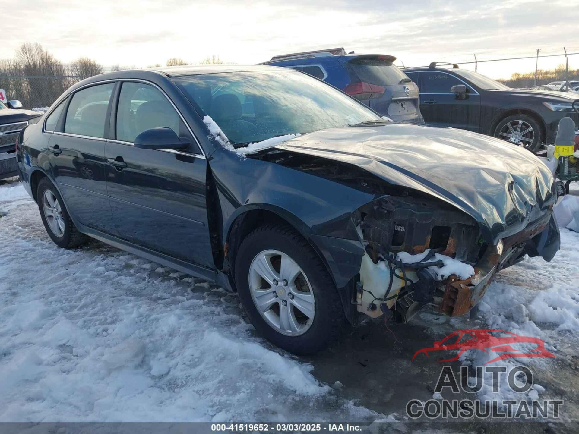 CHEVROLET IMPALA 2013 - 2G1WF5E30D1261883
