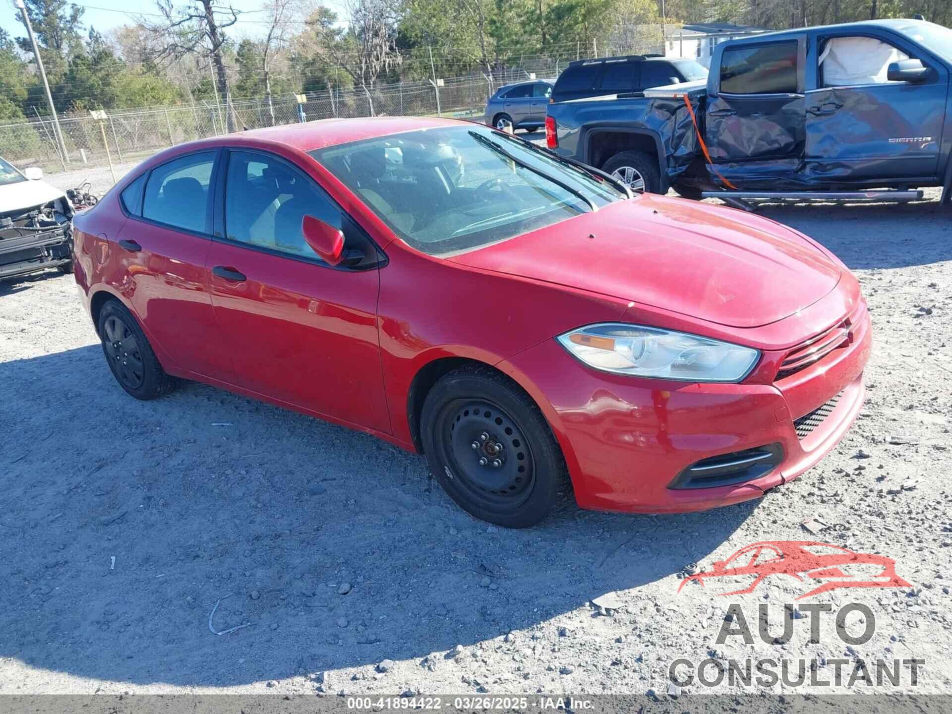 DODGE DART 2013 - 1C3CDFAA0DD147286