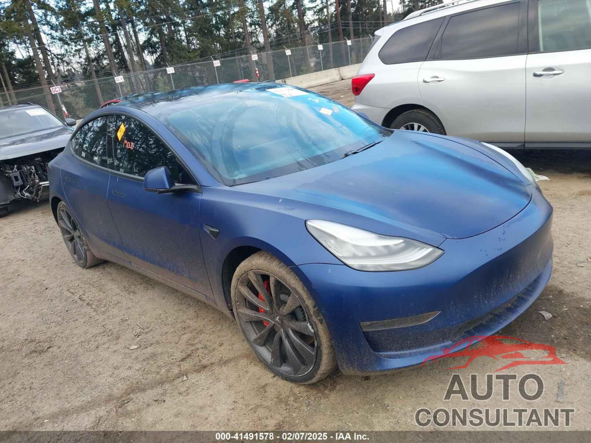 TESLA MODEL 3 2020 - 5YJ3E1ECXLF647079