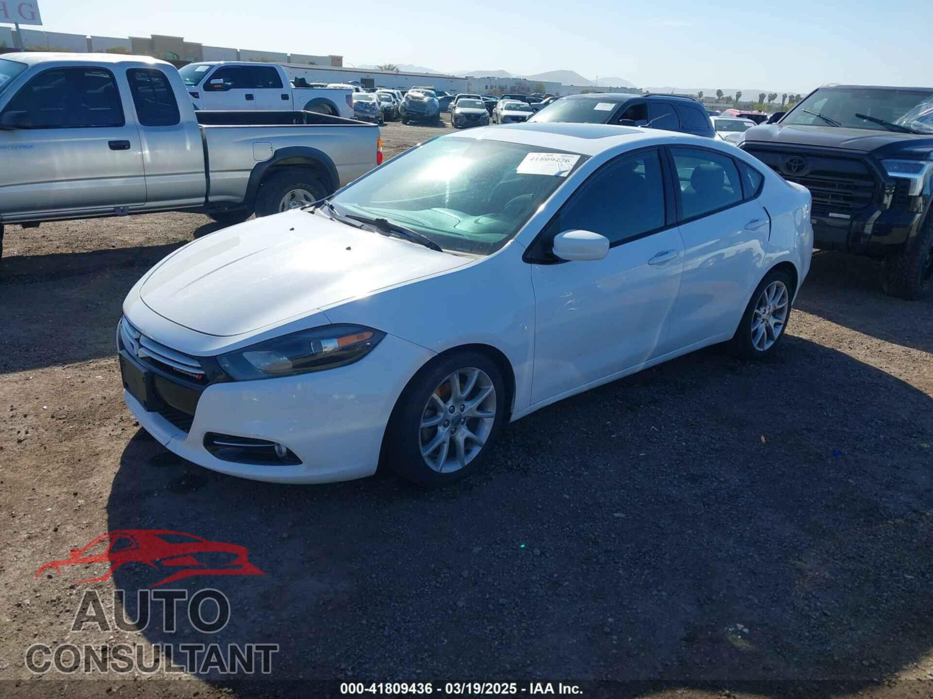 DODGE DART 2013 - 1C3CDFBA2DD268111