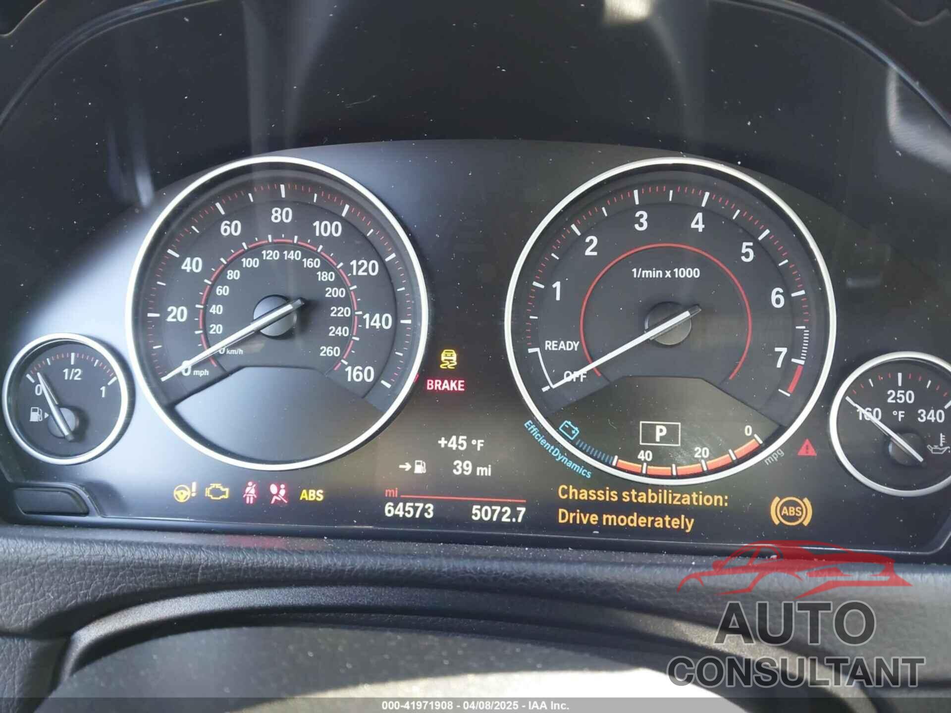 BMW 435I GRAN COUPE 2016 - WBA4B3C55GG528796