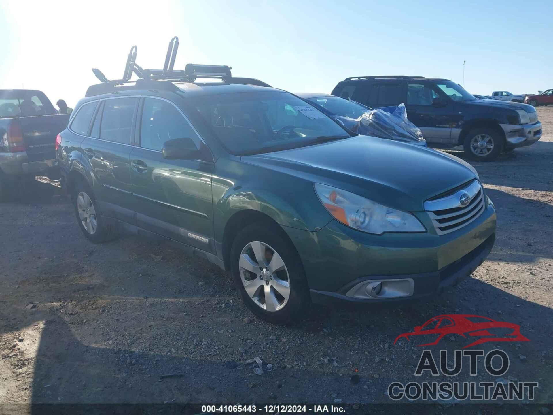 SUBARU OUTBACK 2012 - 4S4BRBGC9C3217314