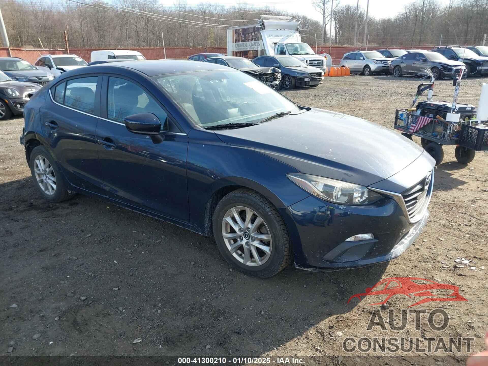 MAZDA MAZDA3 2016 - JM1BM1U74G1313874