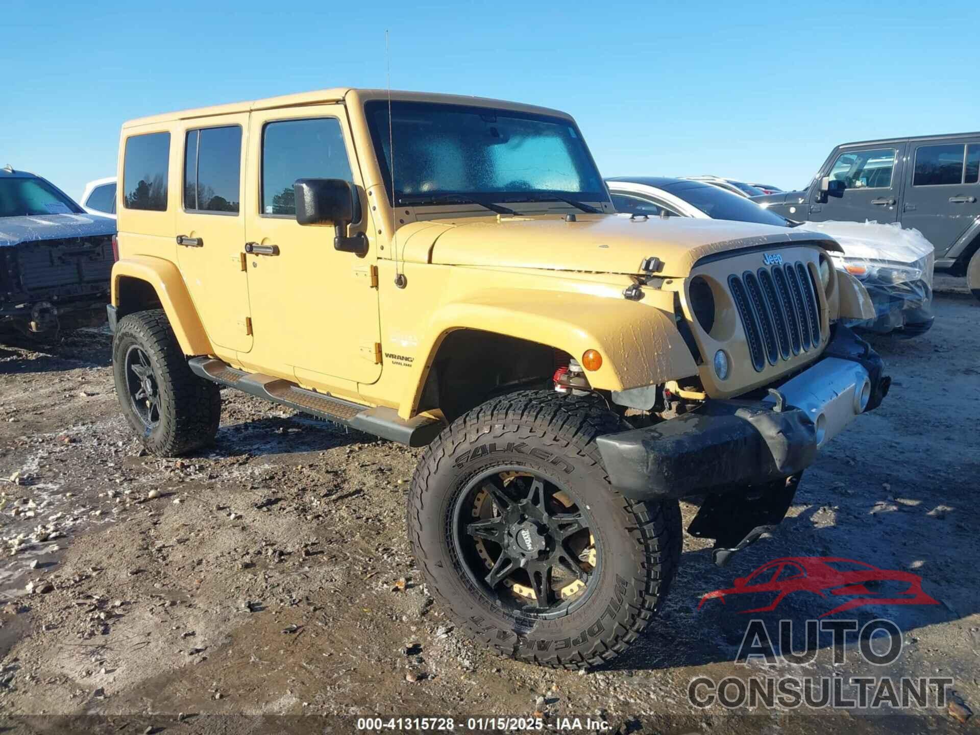 JEEP WRANGLER UNLIMITED 2014 - 1C4BJWEG8EL236674