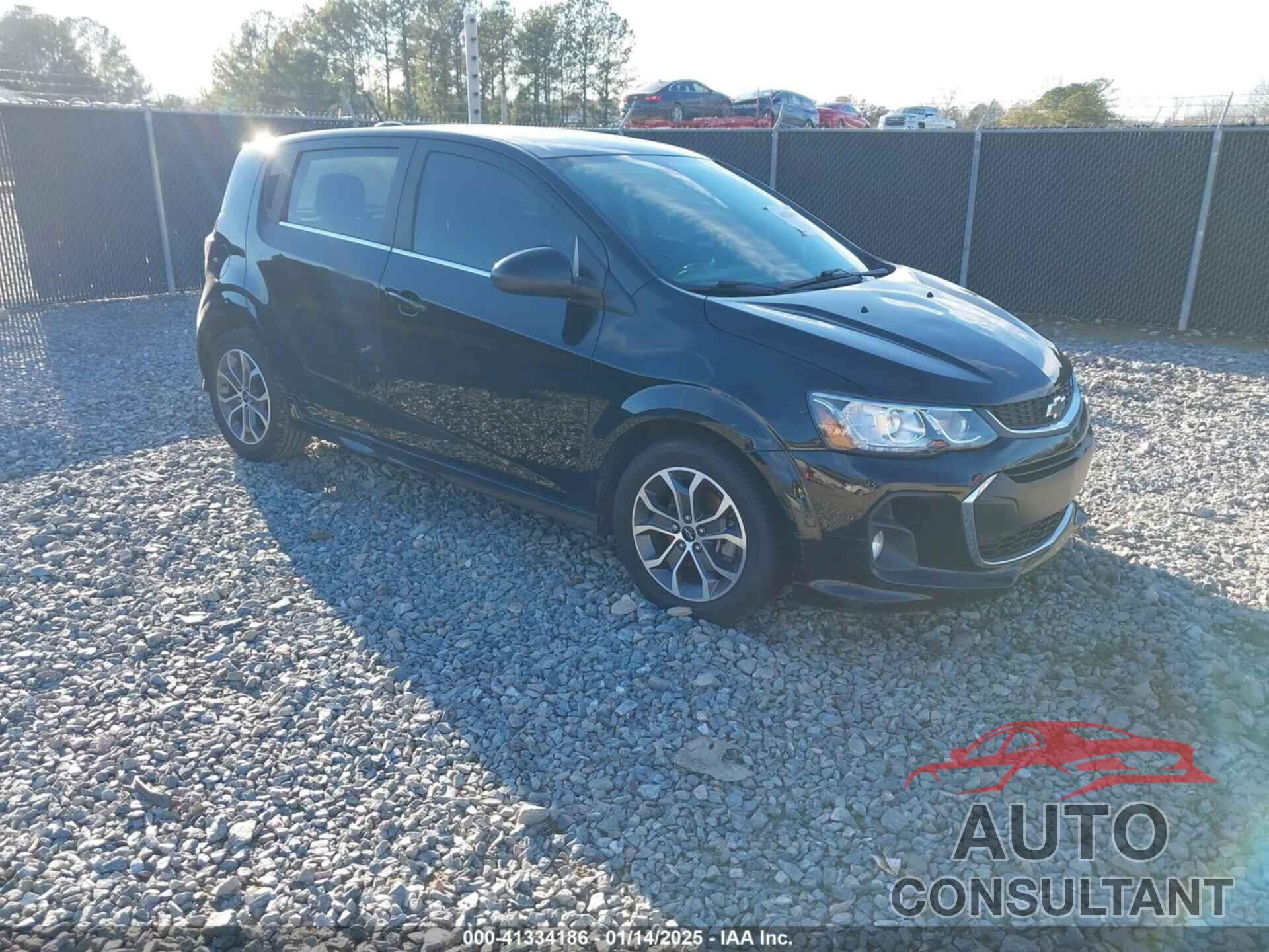 CHEVROLET SONIC 2019 - 1G1JD6SB0K4150687