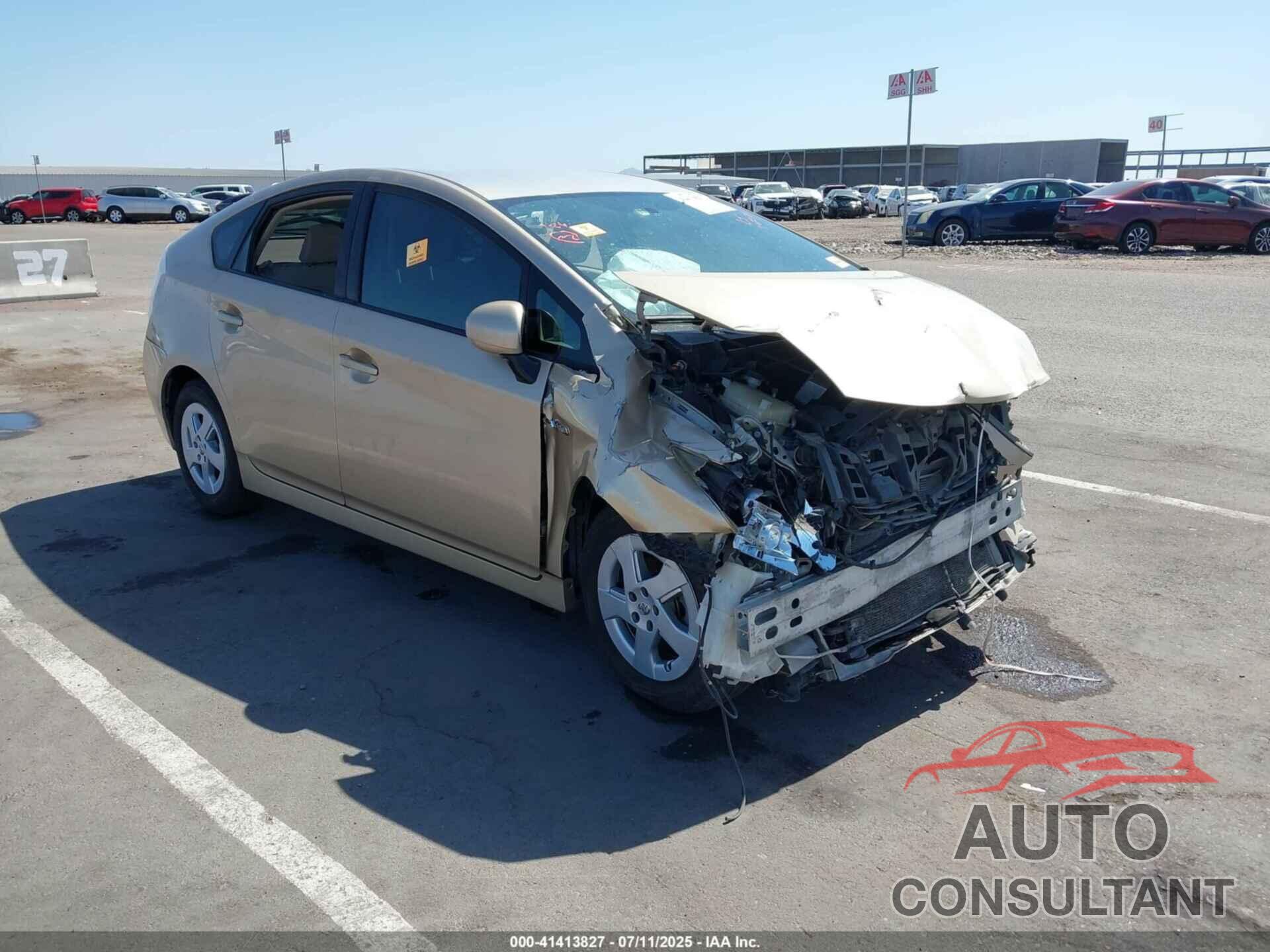 TOYOTA PRIUS 2010 - JTDKN3DU3A0160688