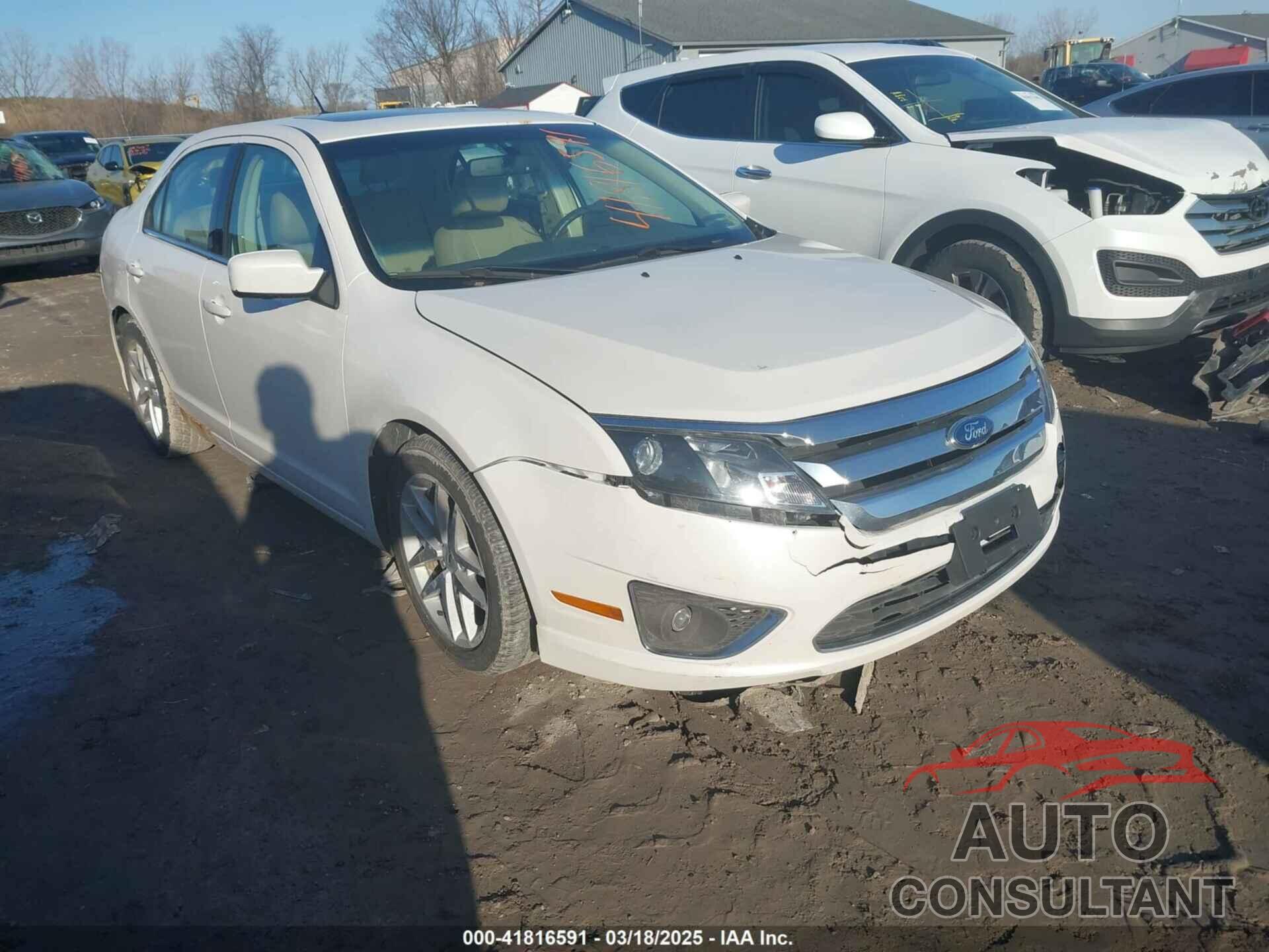 FORD FUSION 2012 - 3FAHP0JA7CR104856