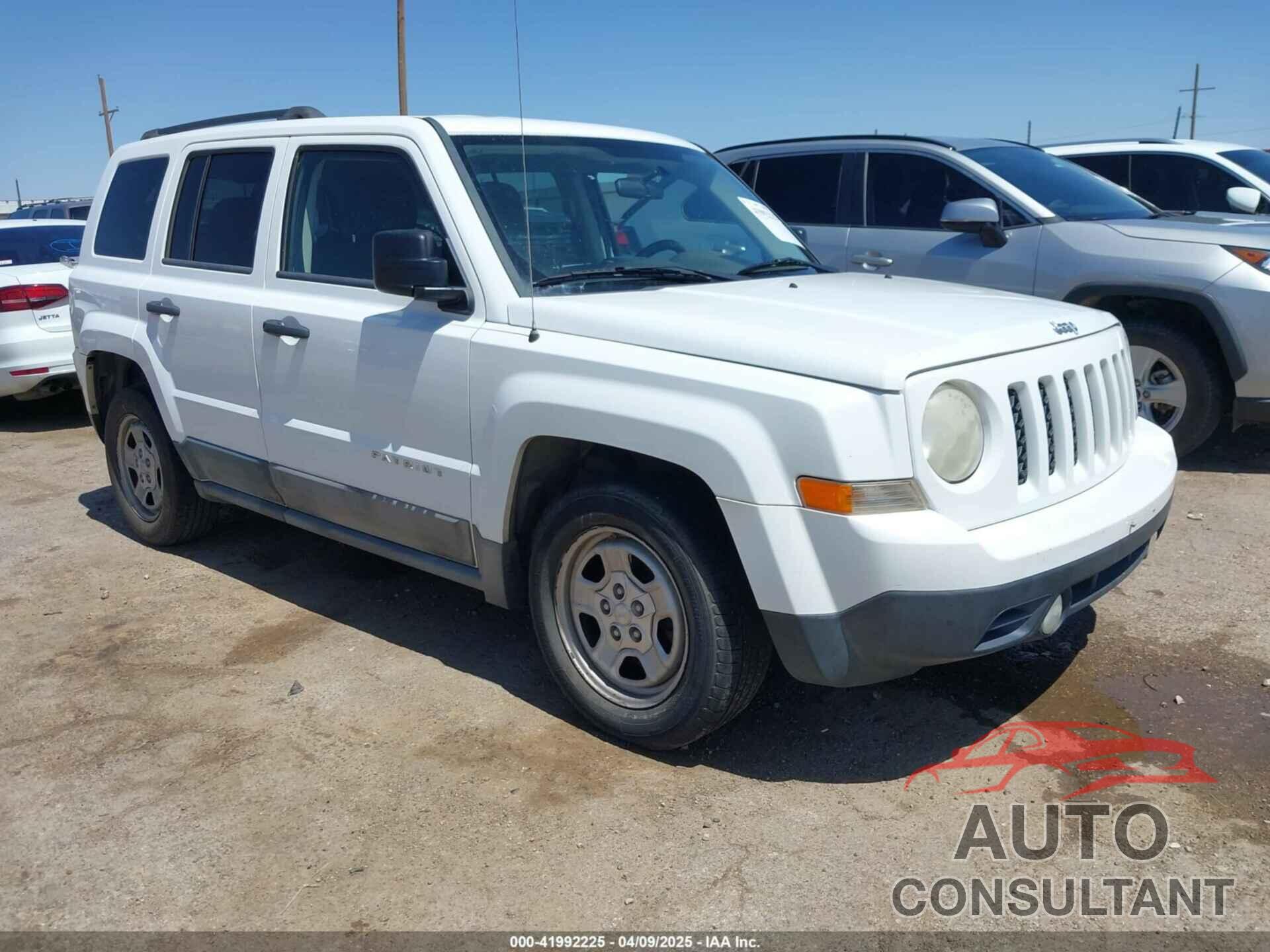 JEEP PATRIOT 2011 - 1J4NT1GA4BD142634