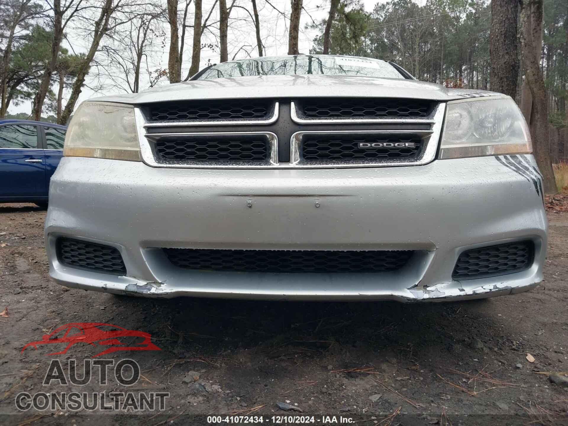 DODGE AVENGER 2011 - 1B3BD1FB2BN513723