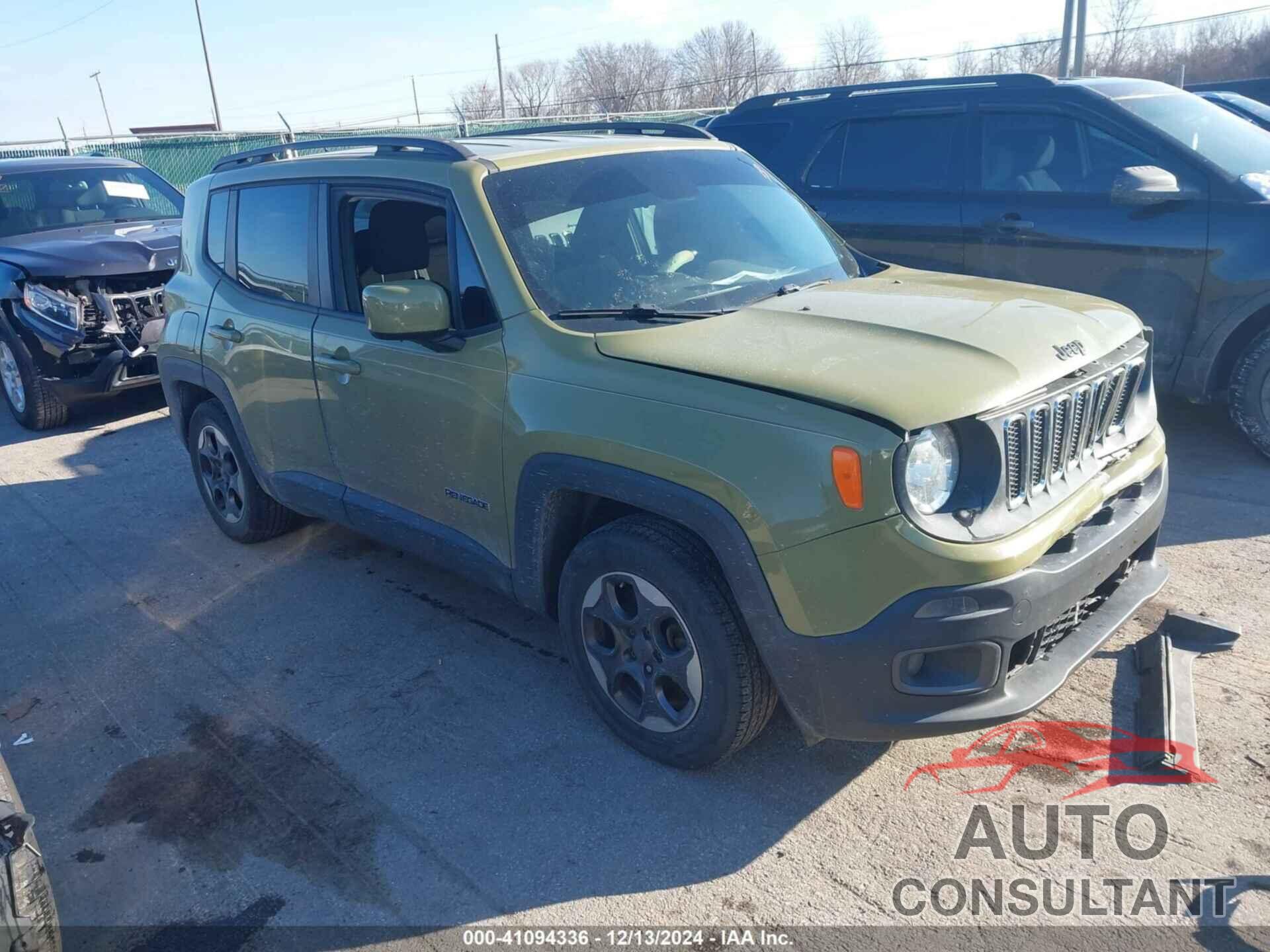 JEEP RENEGADE 2015 - ZACCJABH8FPB89034