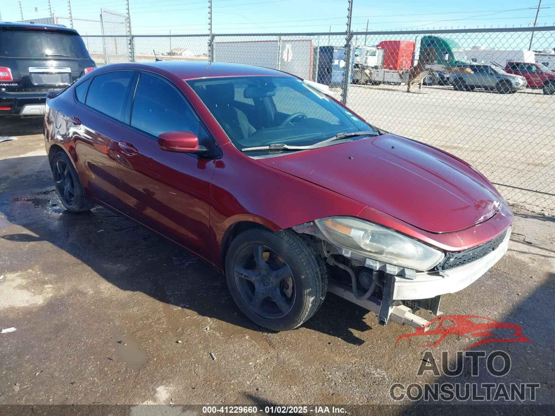 DODGE DART 2015 - 1C3CDFBB4FD315182