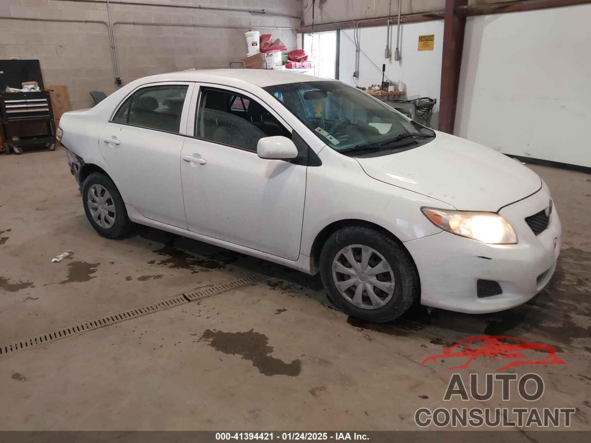 TOYOTA COROLLA 2009 - 2T1BU40E49C154052
