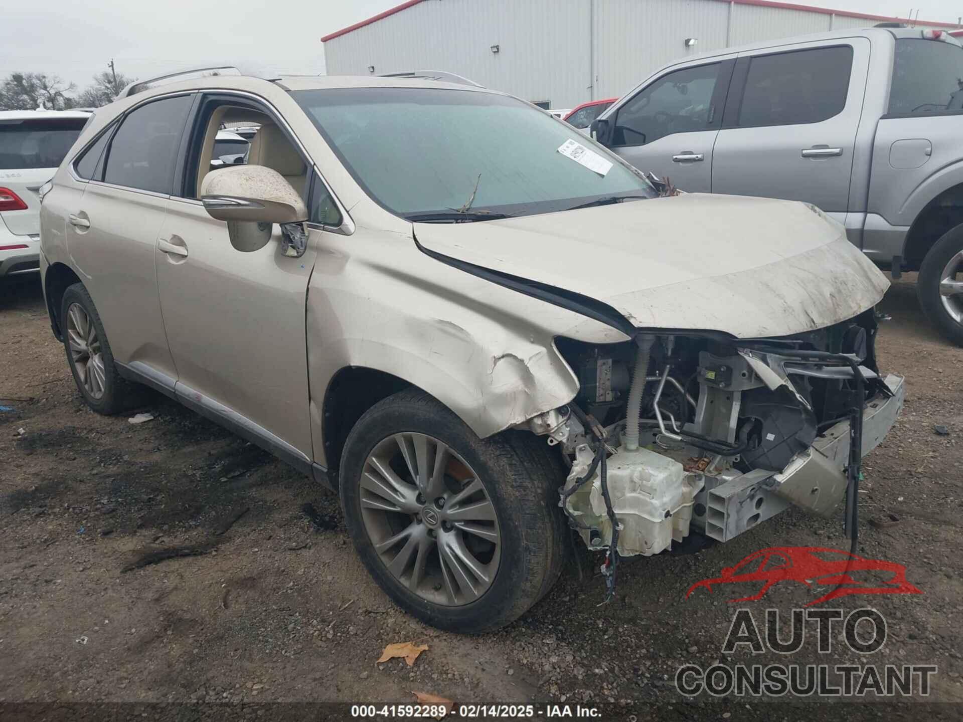 LEXUS RX 350 2013 - 2T2ZK1BA9DC110324