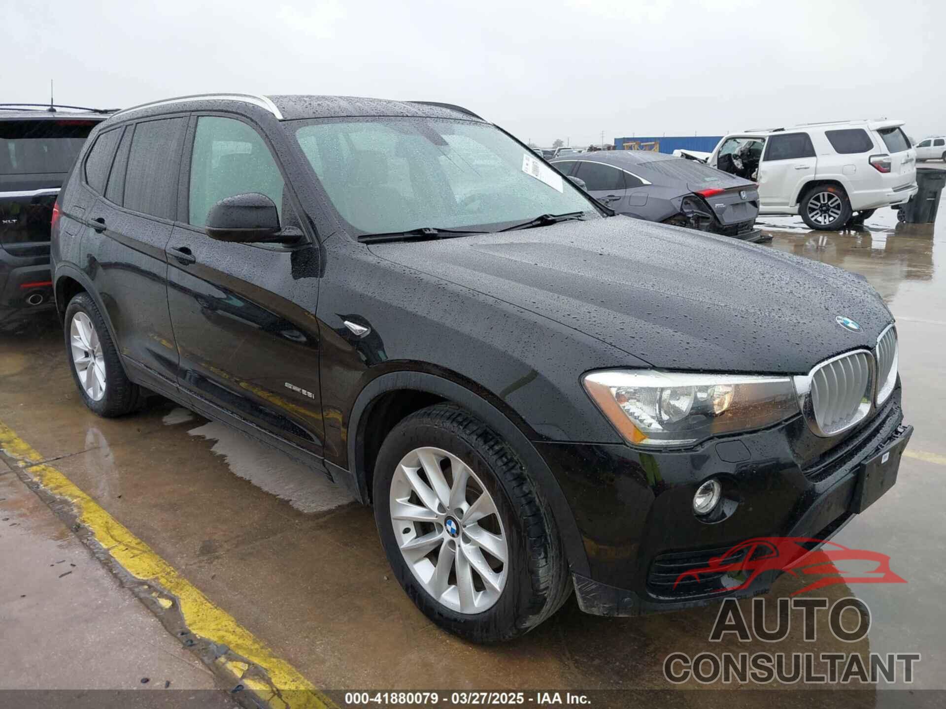 BMW X3 2016 - 5UXWZ7C56G0R32387