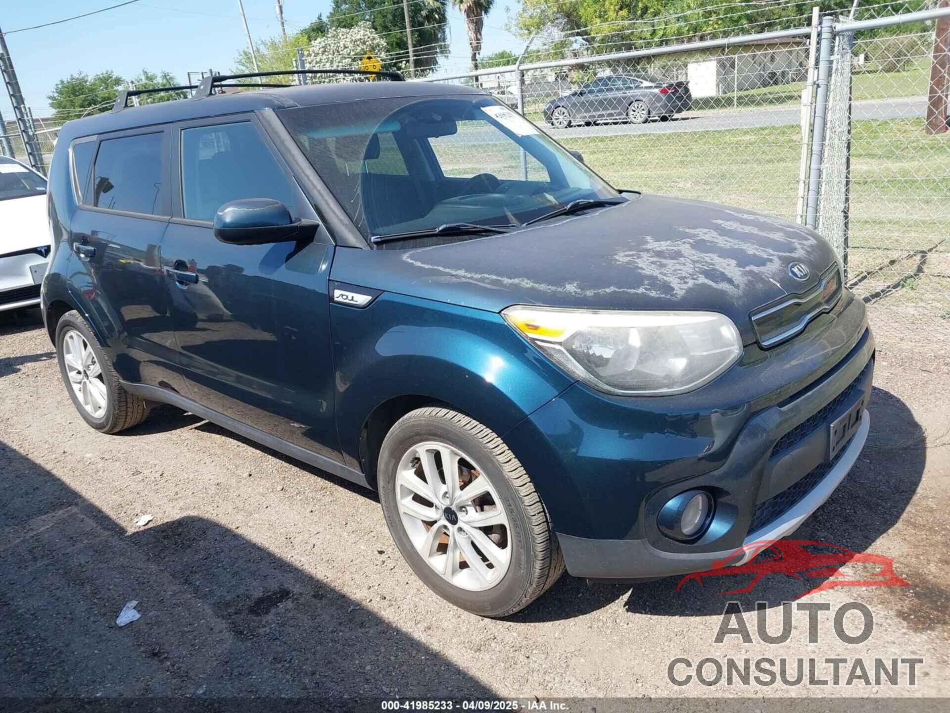 KIA SOUL 2017 - KNDJP3A58H7419132
