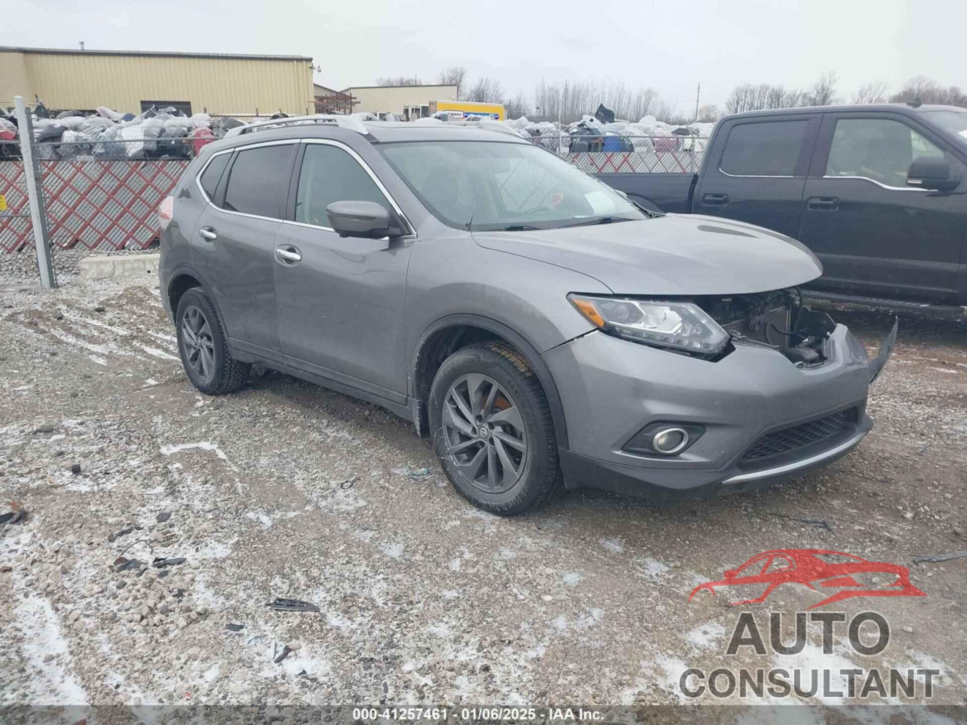 NISSAN ROGUE 2016 - 5N1AT2MV5GC823203