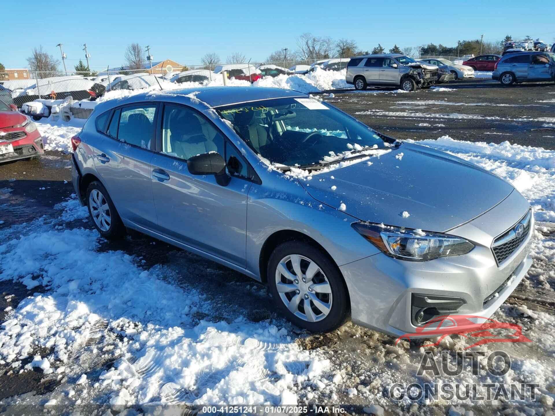 SUBARU IMPREZA 2019 - 4S3GTAB68K3751250