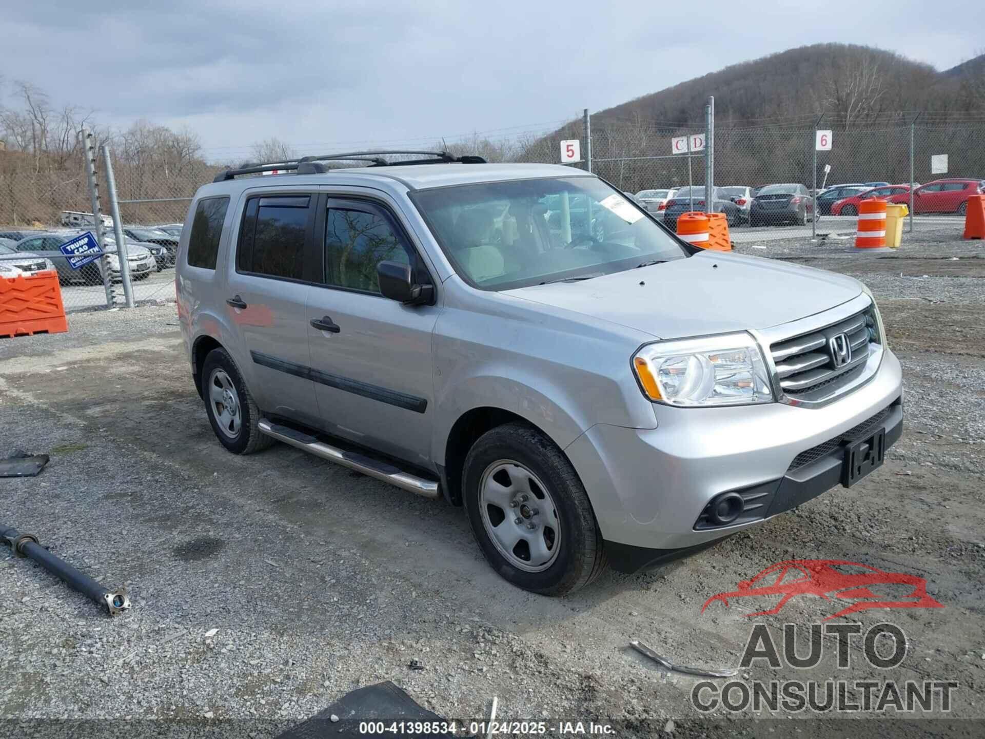 HONDA PILOT 2014 - 5FNYF4H23EB009959