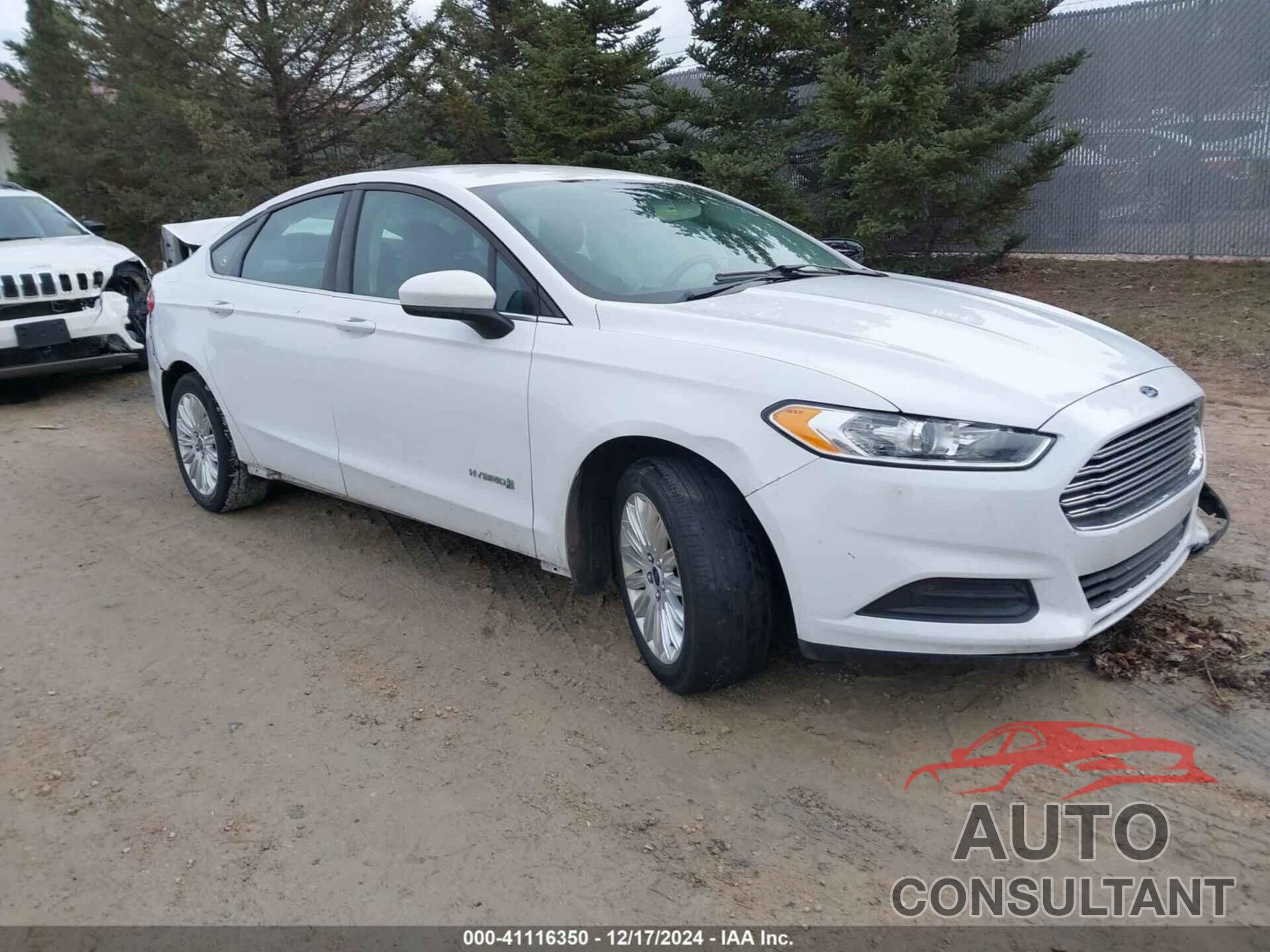 FORD FUSION HYBRID 2016 - 3FA6P0UU0GR350456
