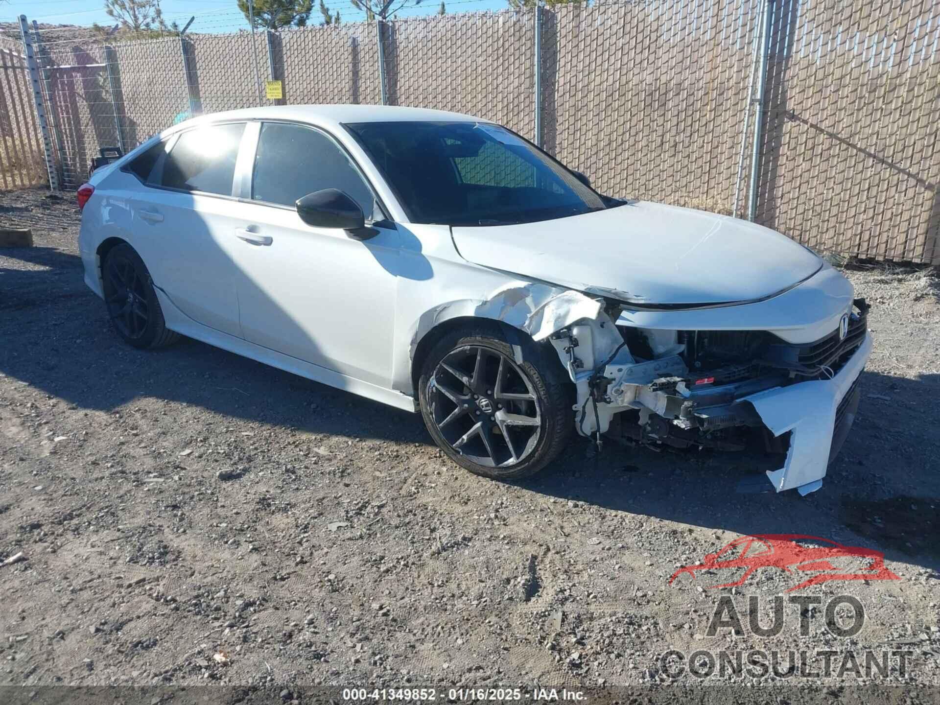 HONDA CIVIC 2022 - 2HGFE2F53NH575465