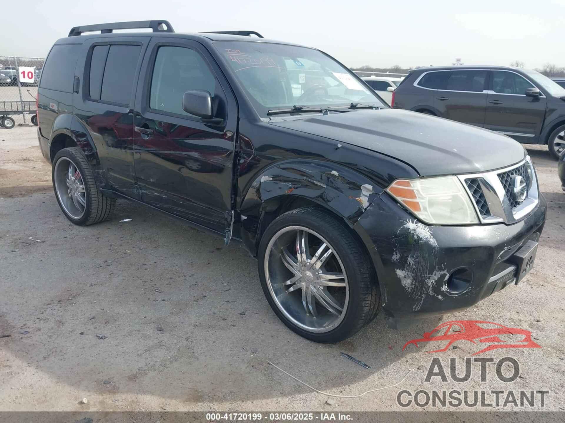 NISSAN PATHFINDER 2010 - 5N1AR1NN1AC621697