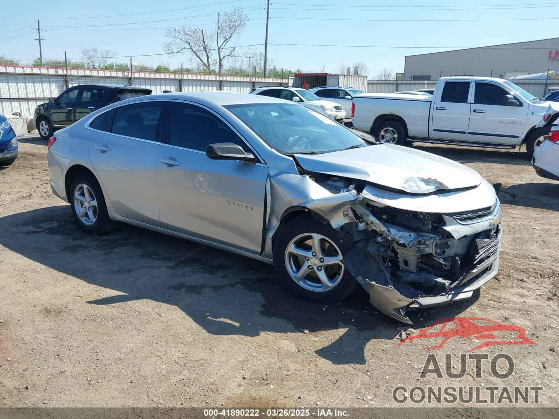 CHEVROLET MALIBU 2017 - 1G1ZB5STXHF156618