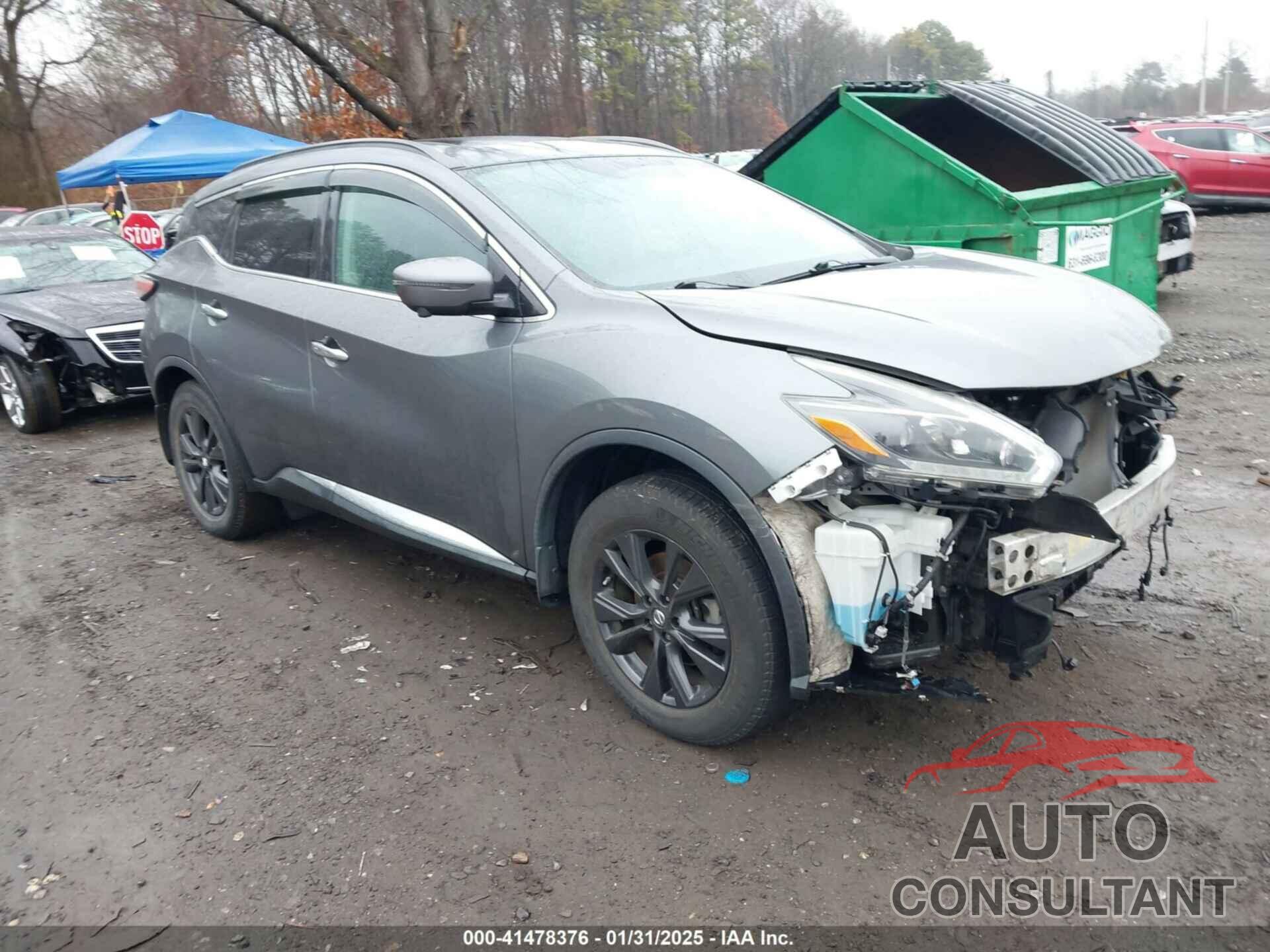NISSAN MURANO 2018 - 5N1AZ2MH0JN145688