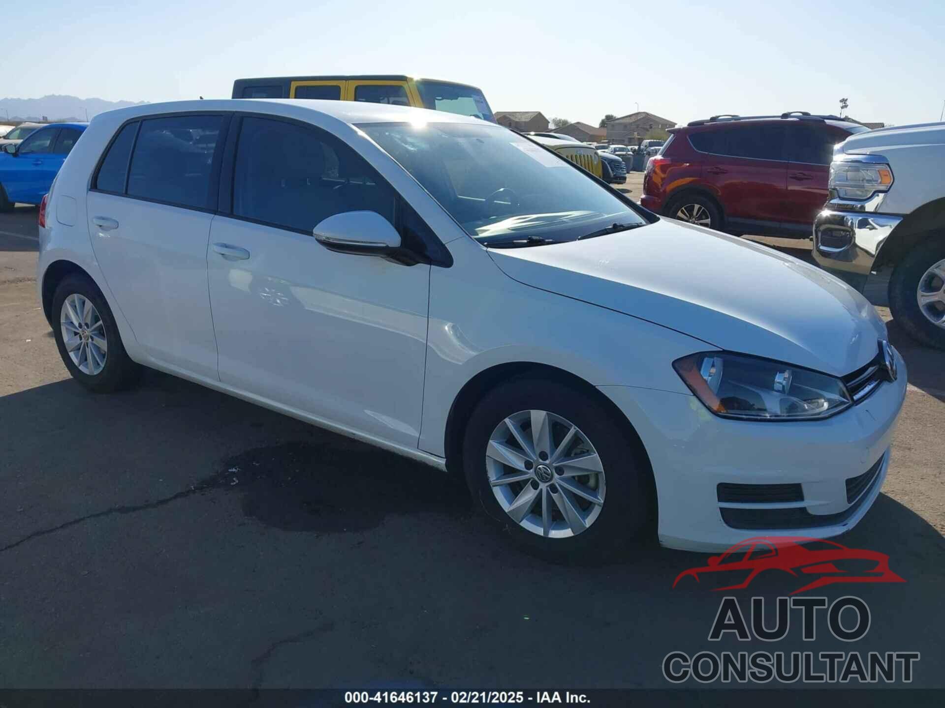 VOLKSWAGEN GOLF 2016 - 3VW217AU2GM035353