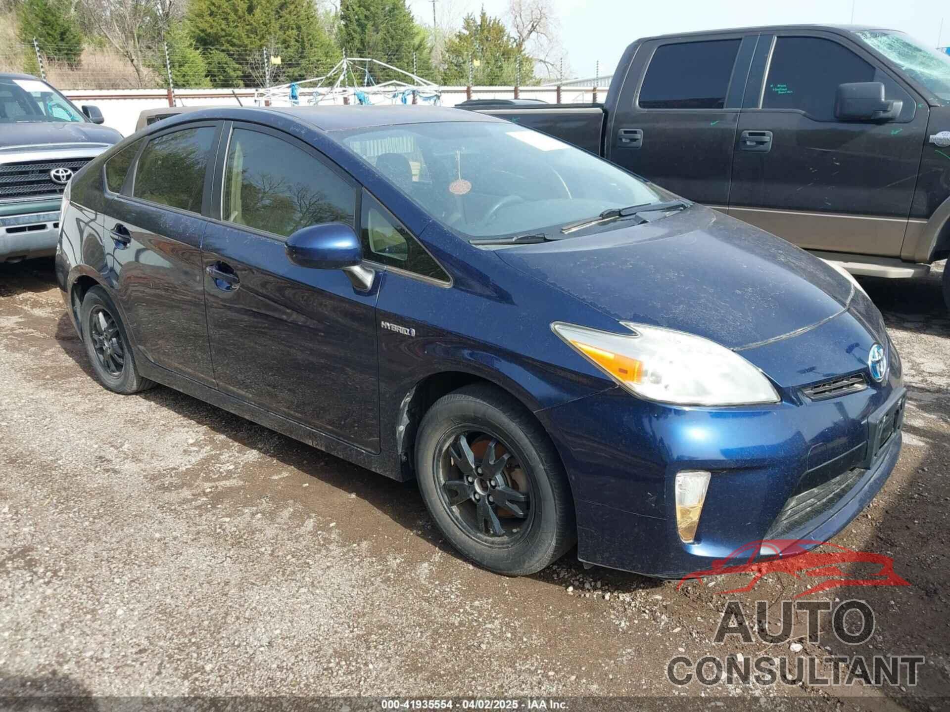TOYOTA PRIUS 2012 - JTDKN3DU9C1502951