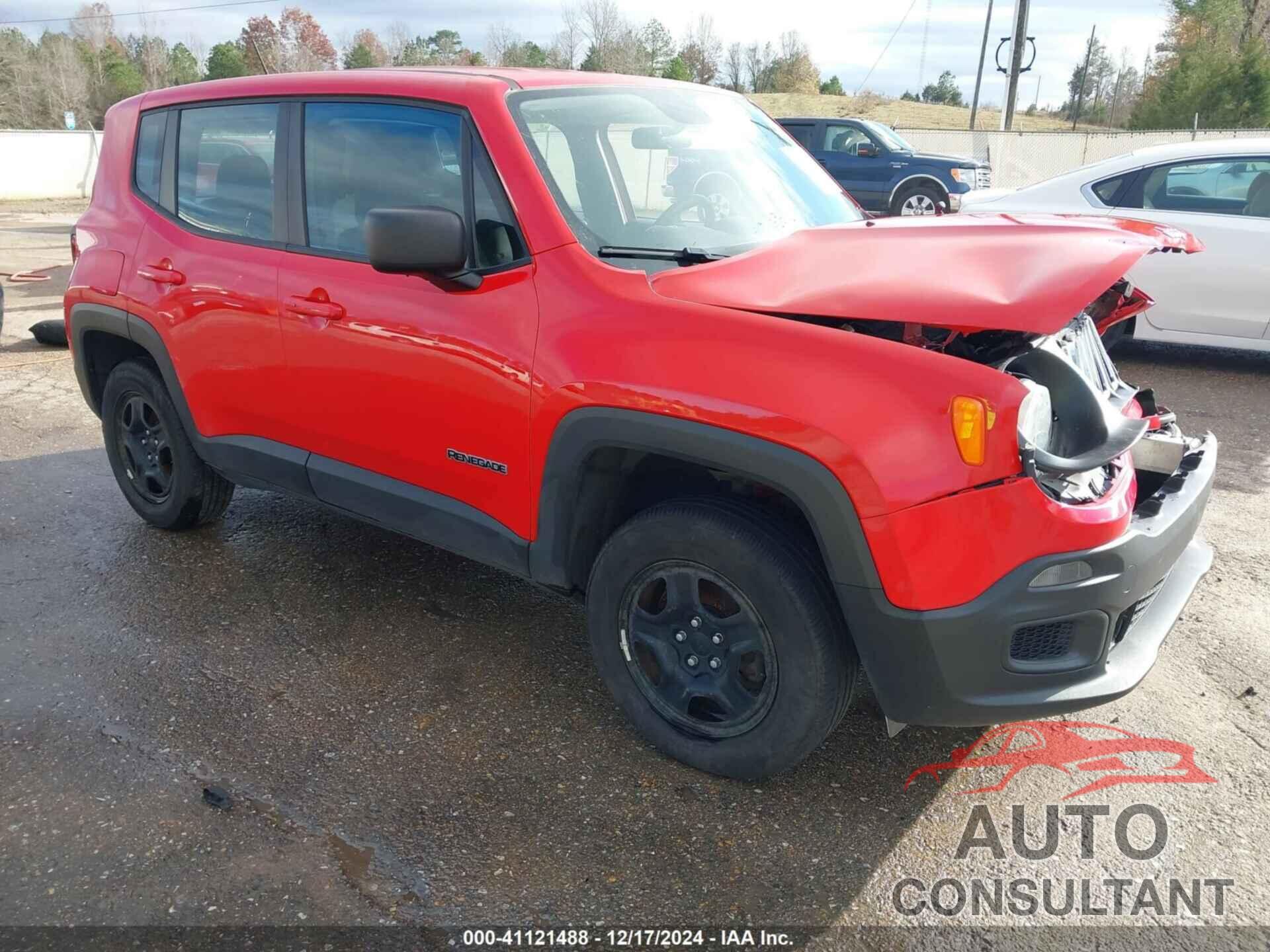 JEEP RENEGADE 2017 - ZACCJBAB8HPG36970