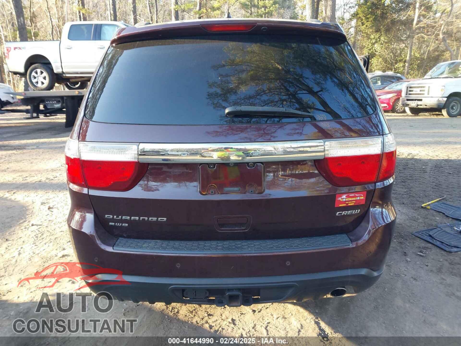DODGE DURANGO 2012 - 1C4RDJDG1CC330810