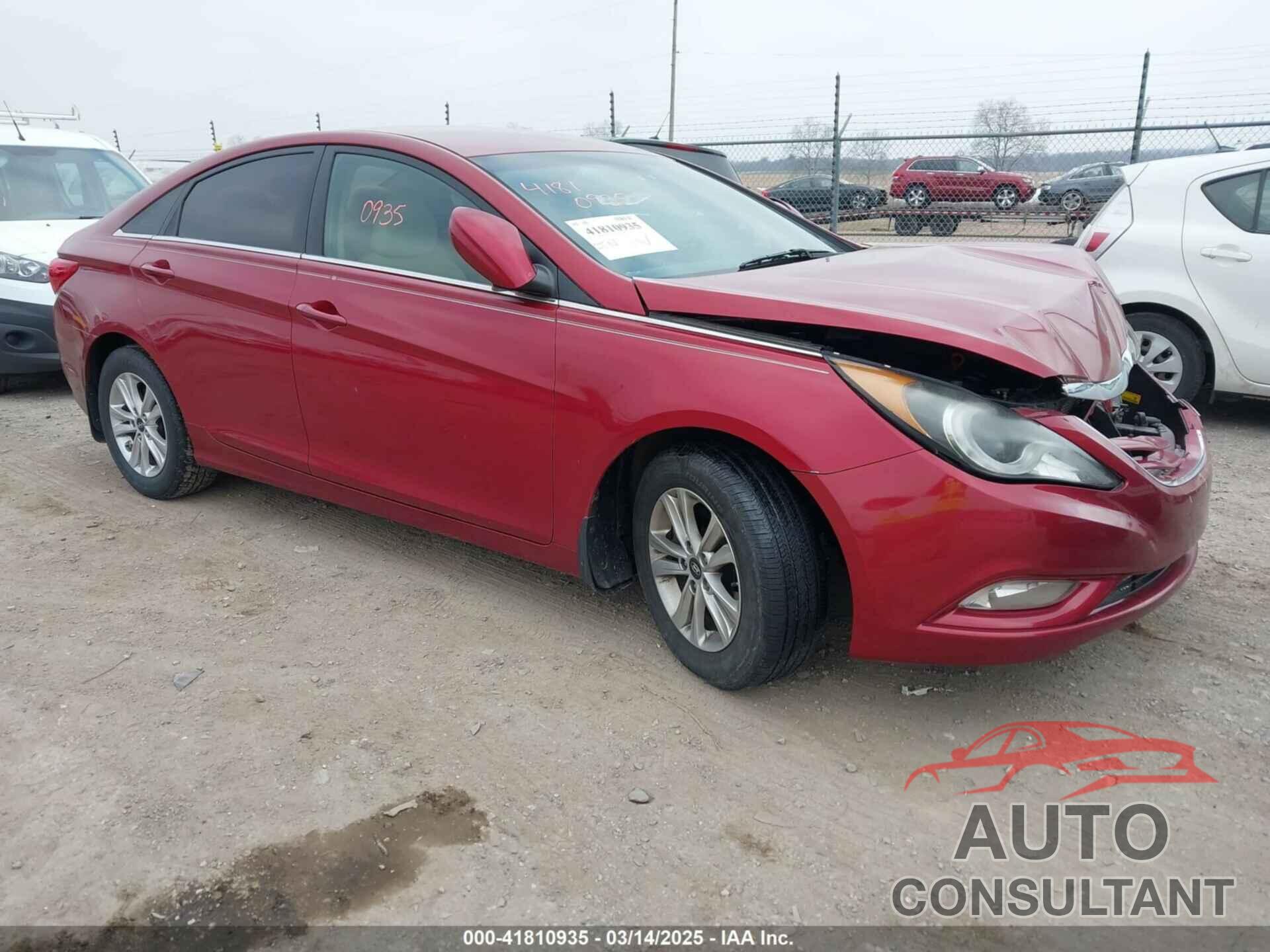 HYUNDAI SONATA 2013 - 5NPEB4AC6DH578256