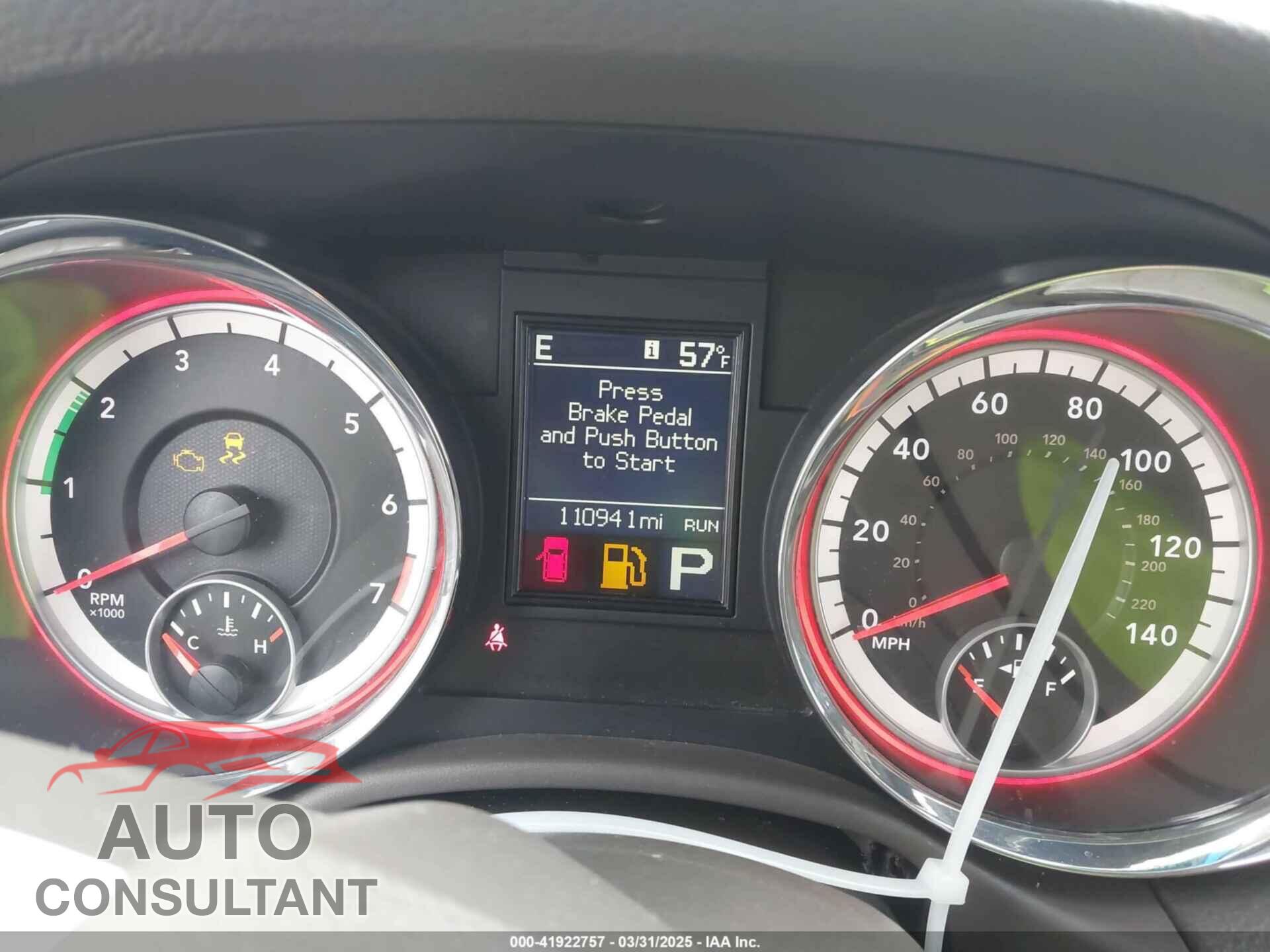 DODGE DURANGO 2013 - 1C4RDJDGXDC637572